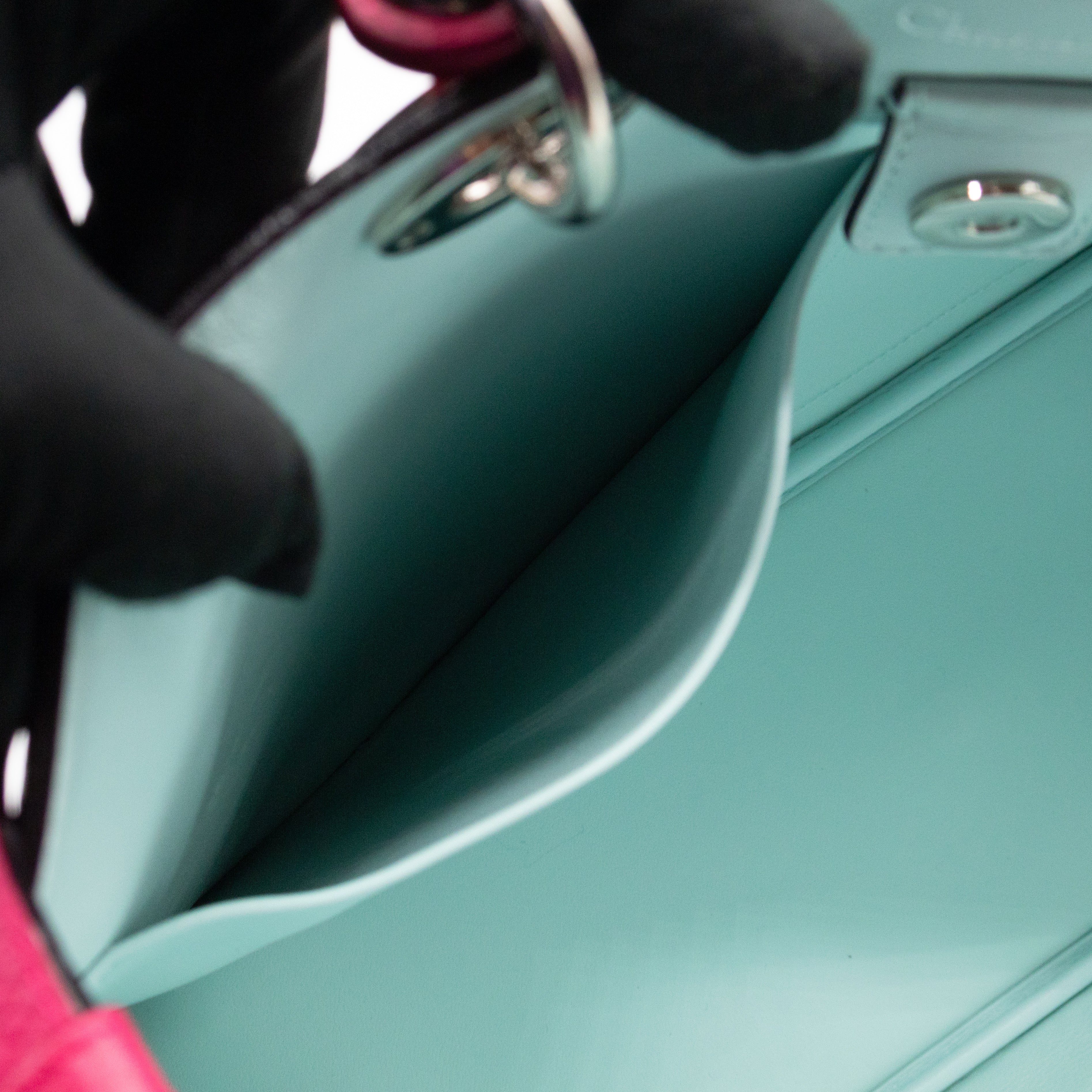 Diorissimo Medium Fuchsia Leather