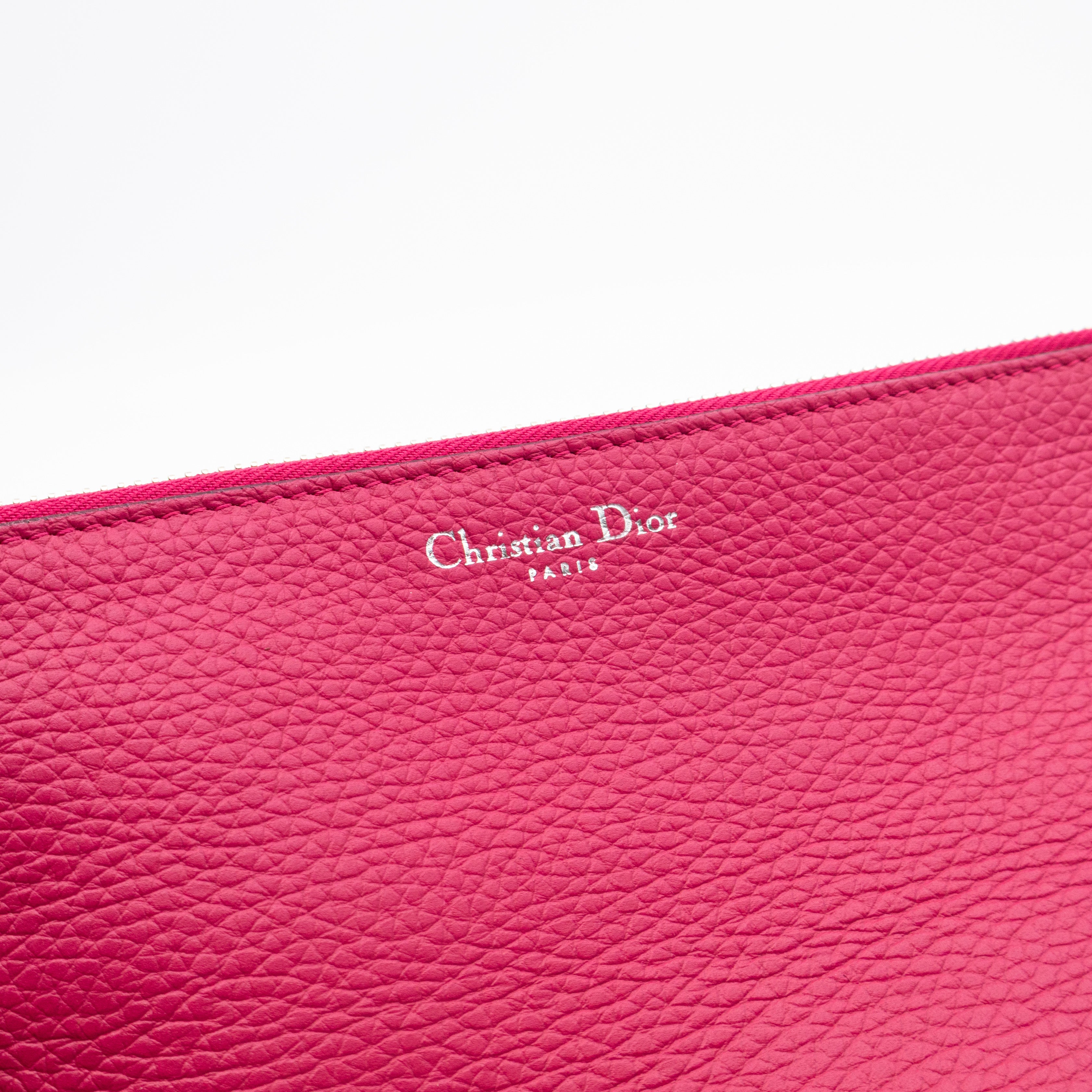 Diorissimo Medium Fuchsia Leather