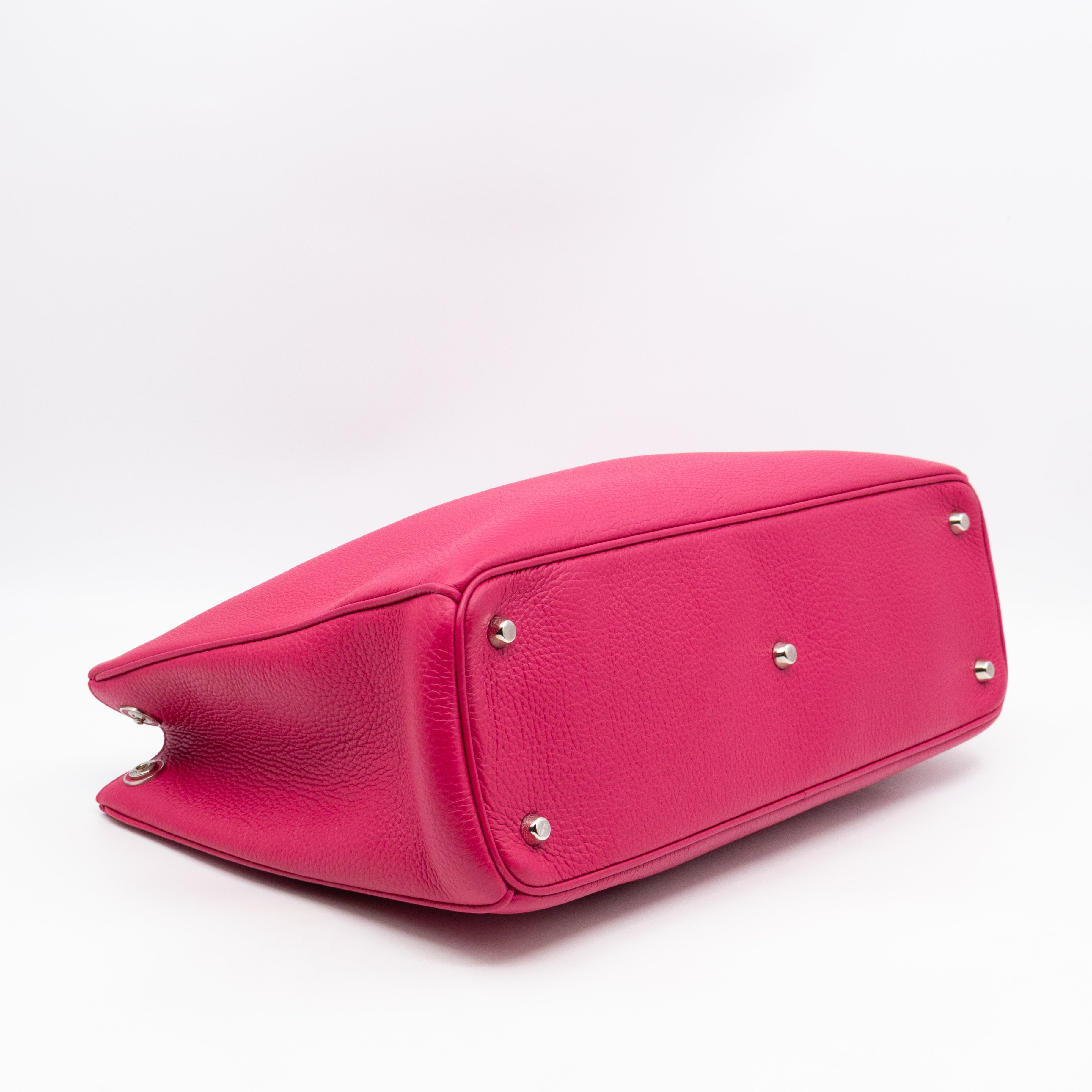 Diorissimo Medium Fuchsia Leather