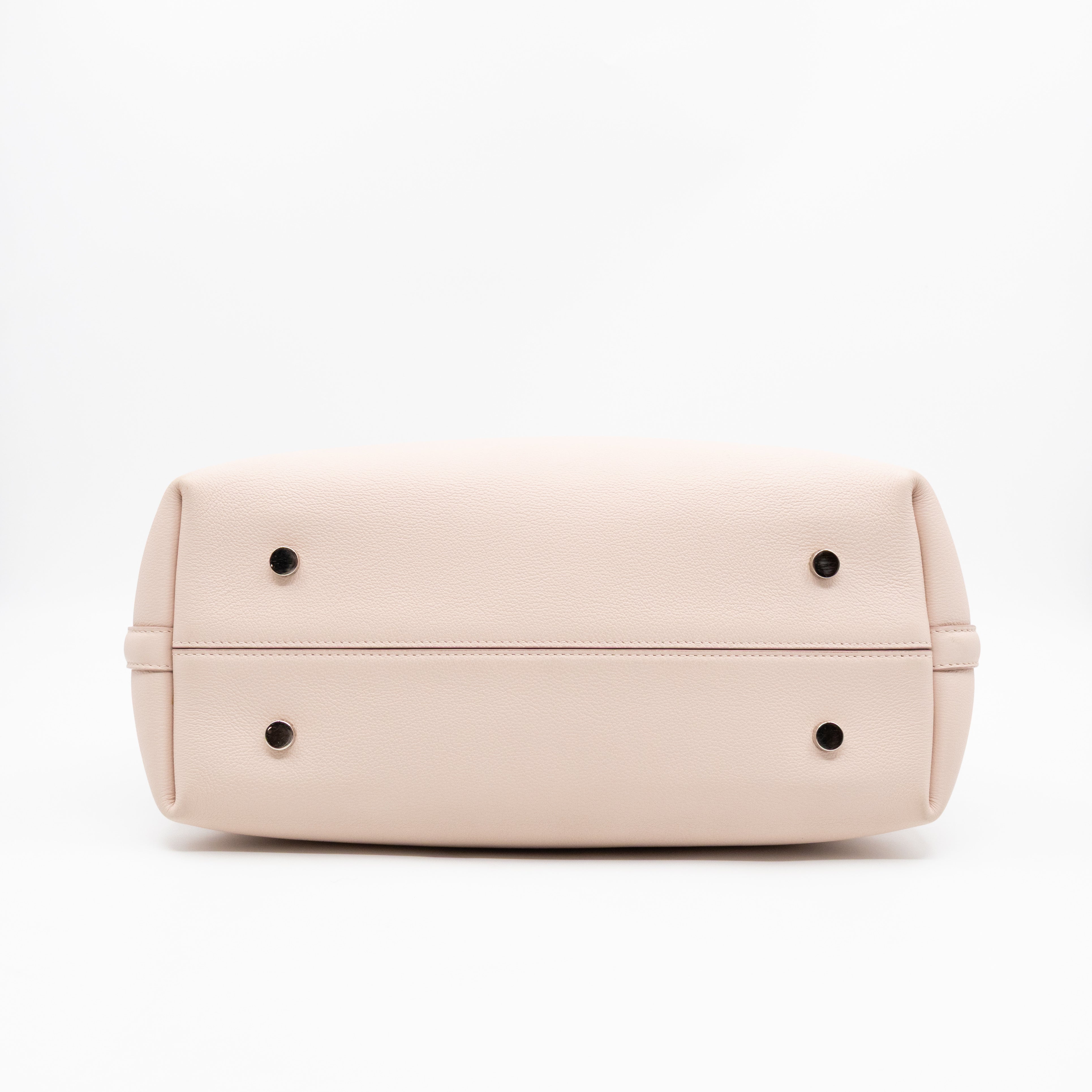 Blossom Tote Medium Sakura Pink Grained Leather