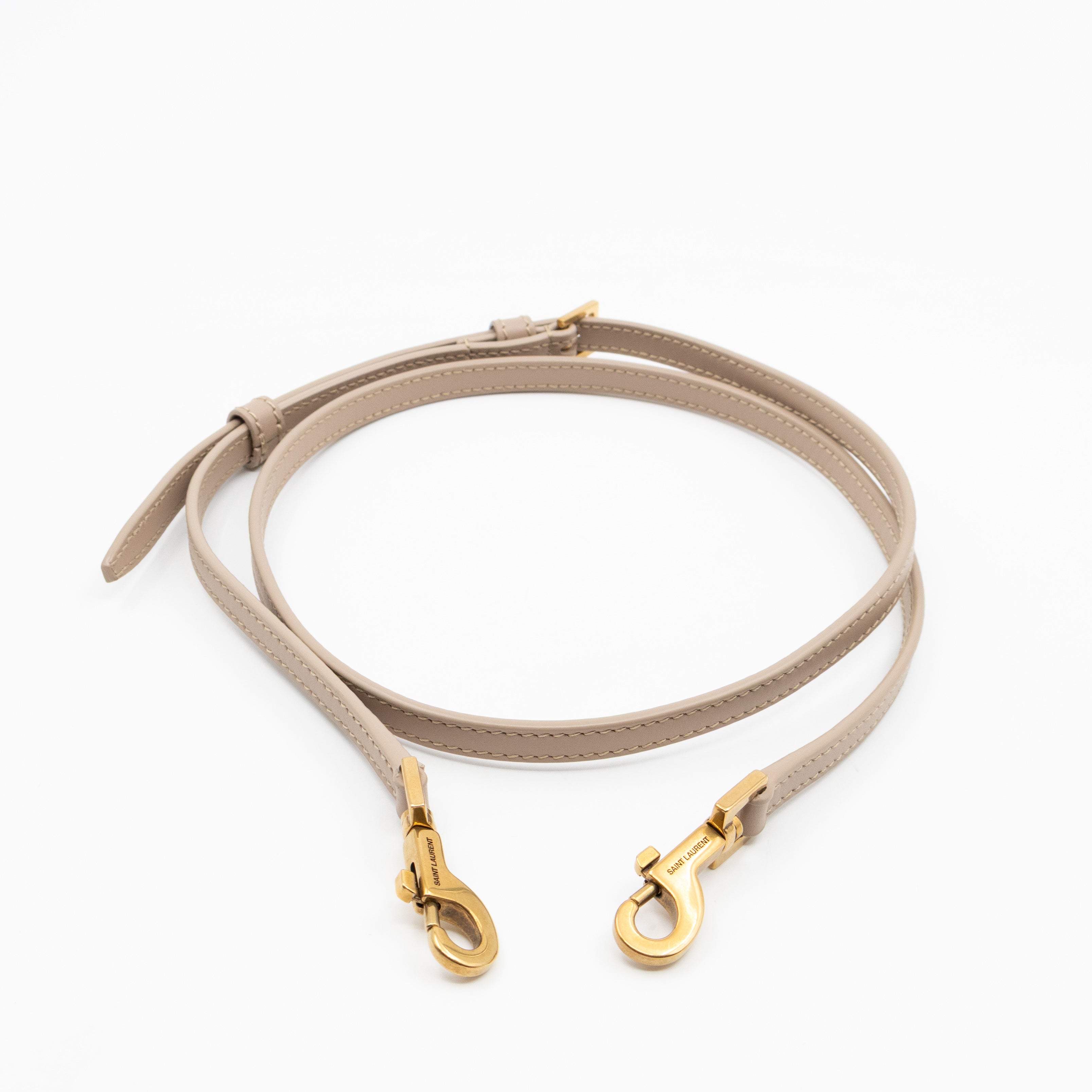 Le 37 Mini Dark Beige Shiny Leather