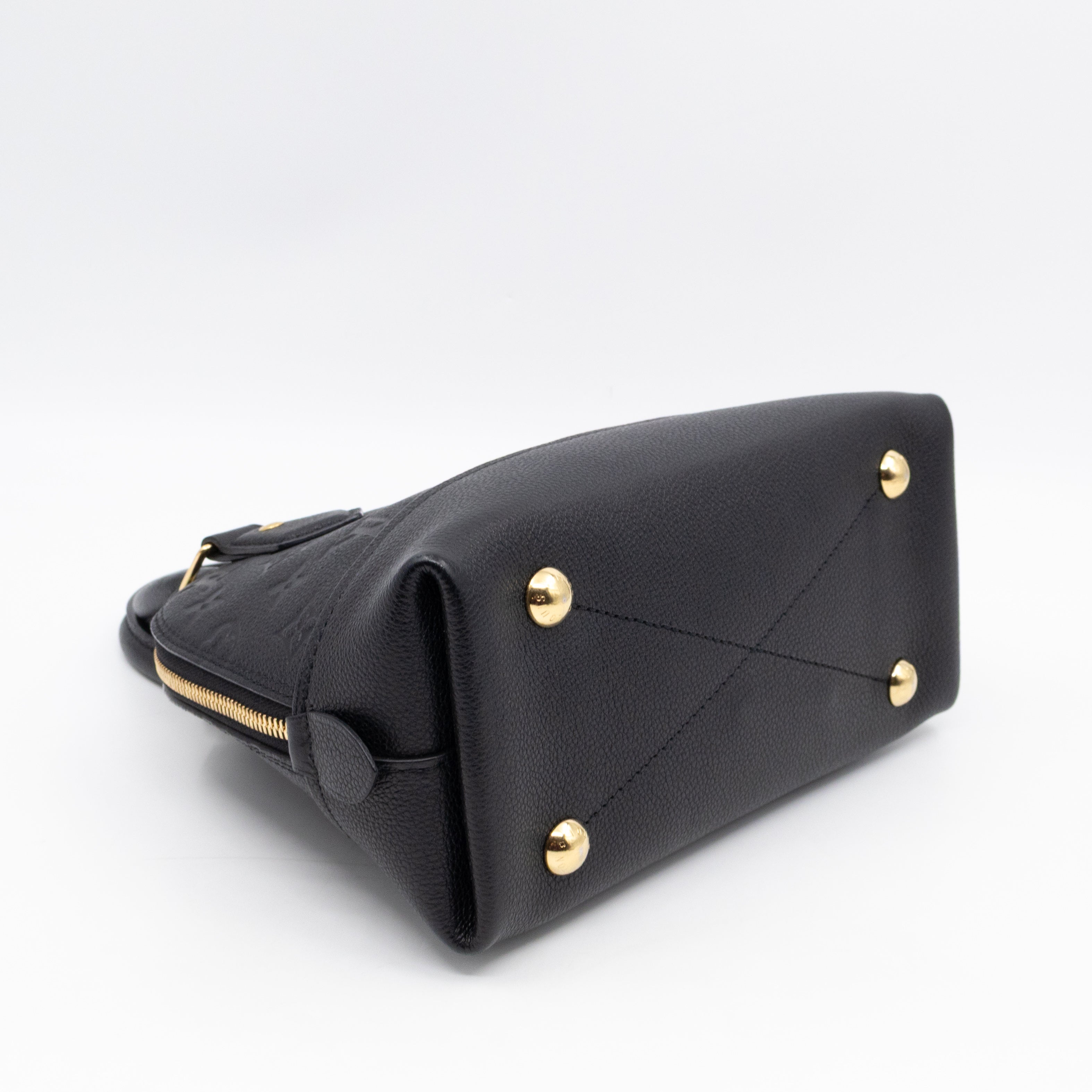 Neo Alma BB Black Monogram Empreinte Leather
