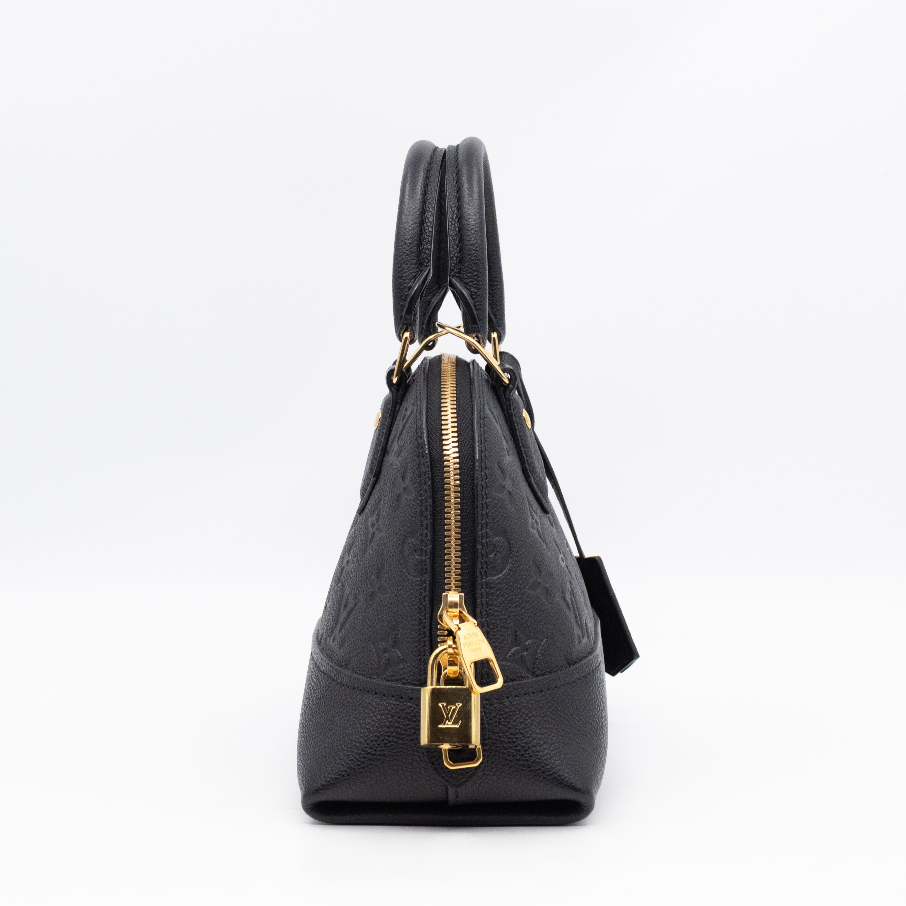Neo Alma BB Black Monogram Empreinte Leather