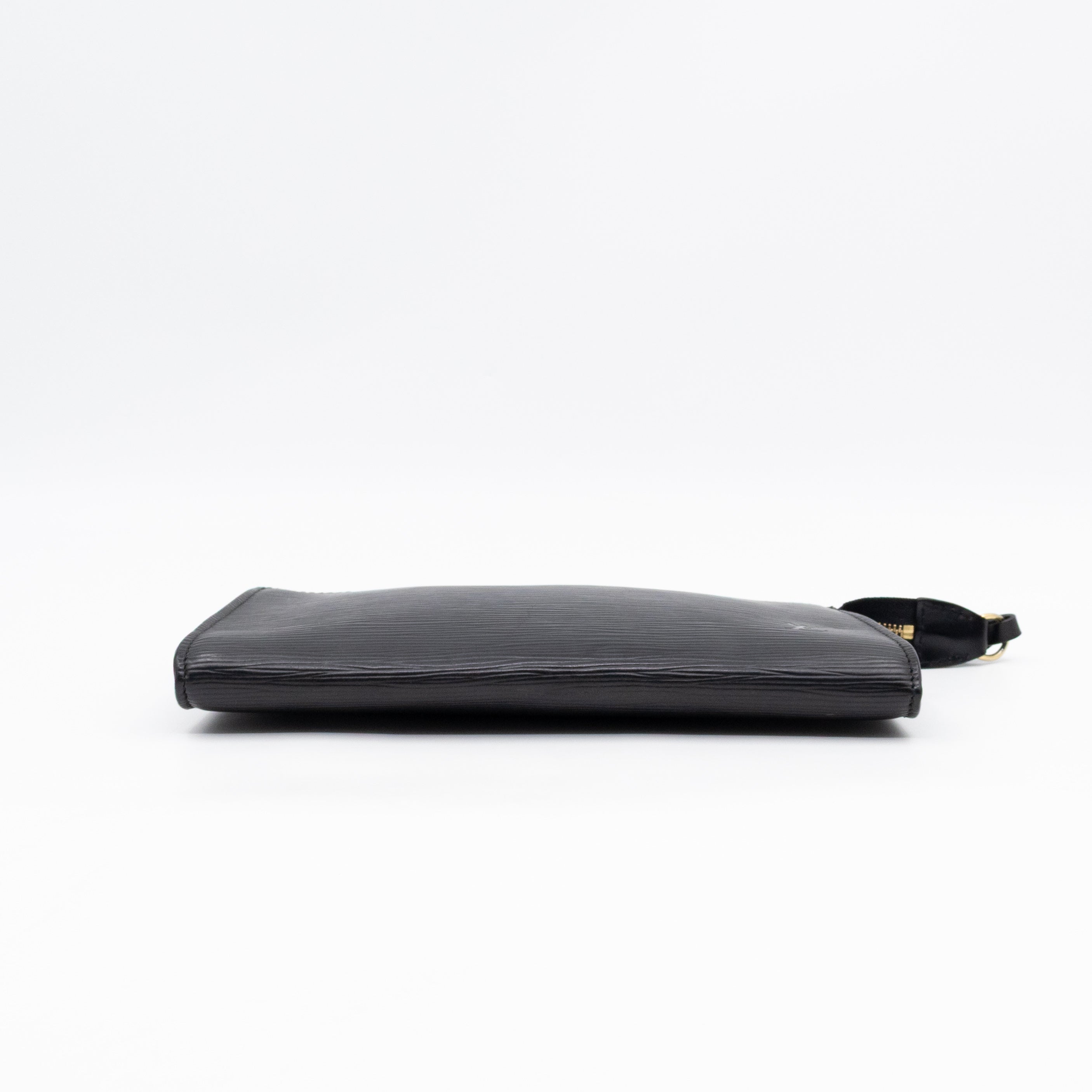 Pochette Accessoires Black Epi Leather