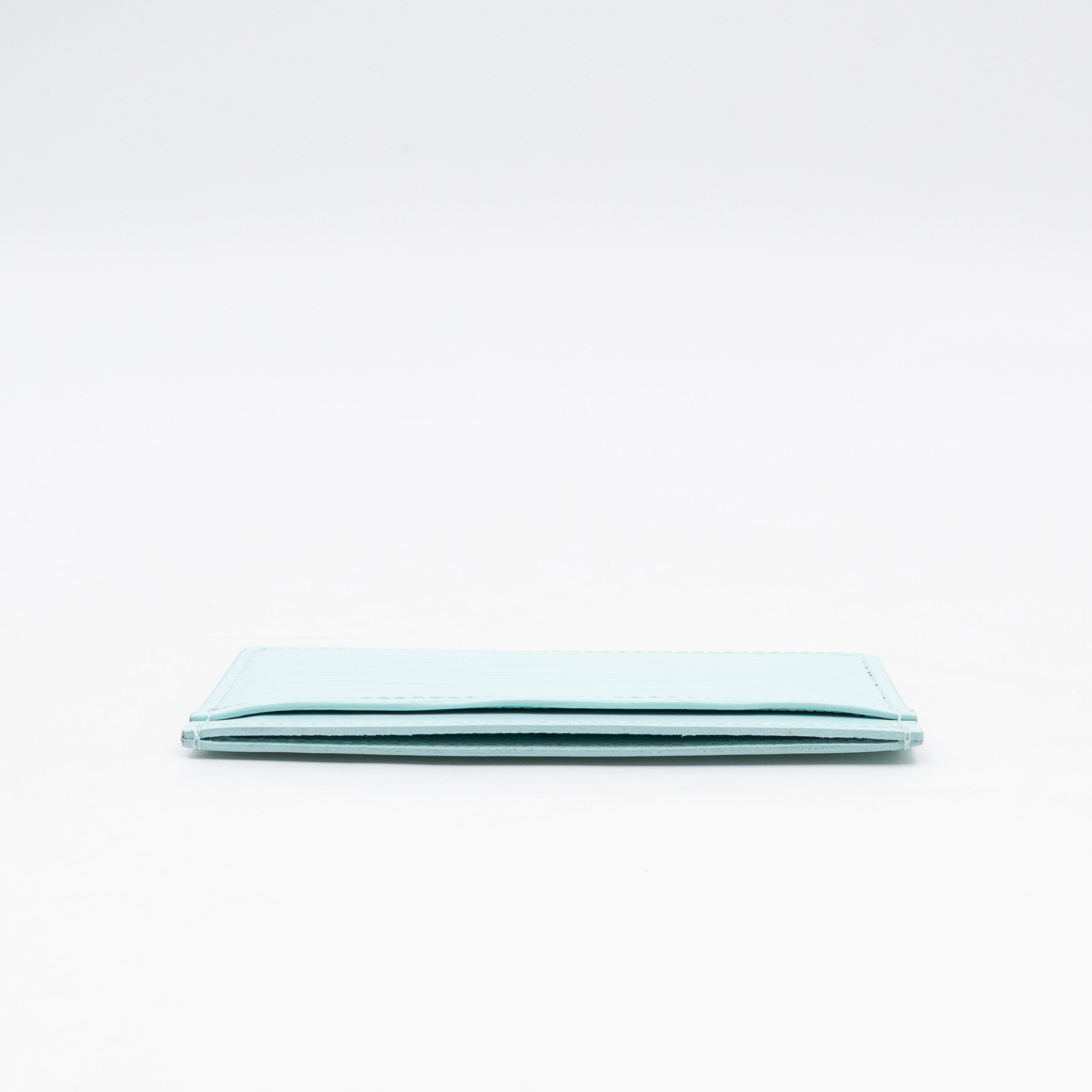 Card Holder Light Blue Epi Leather