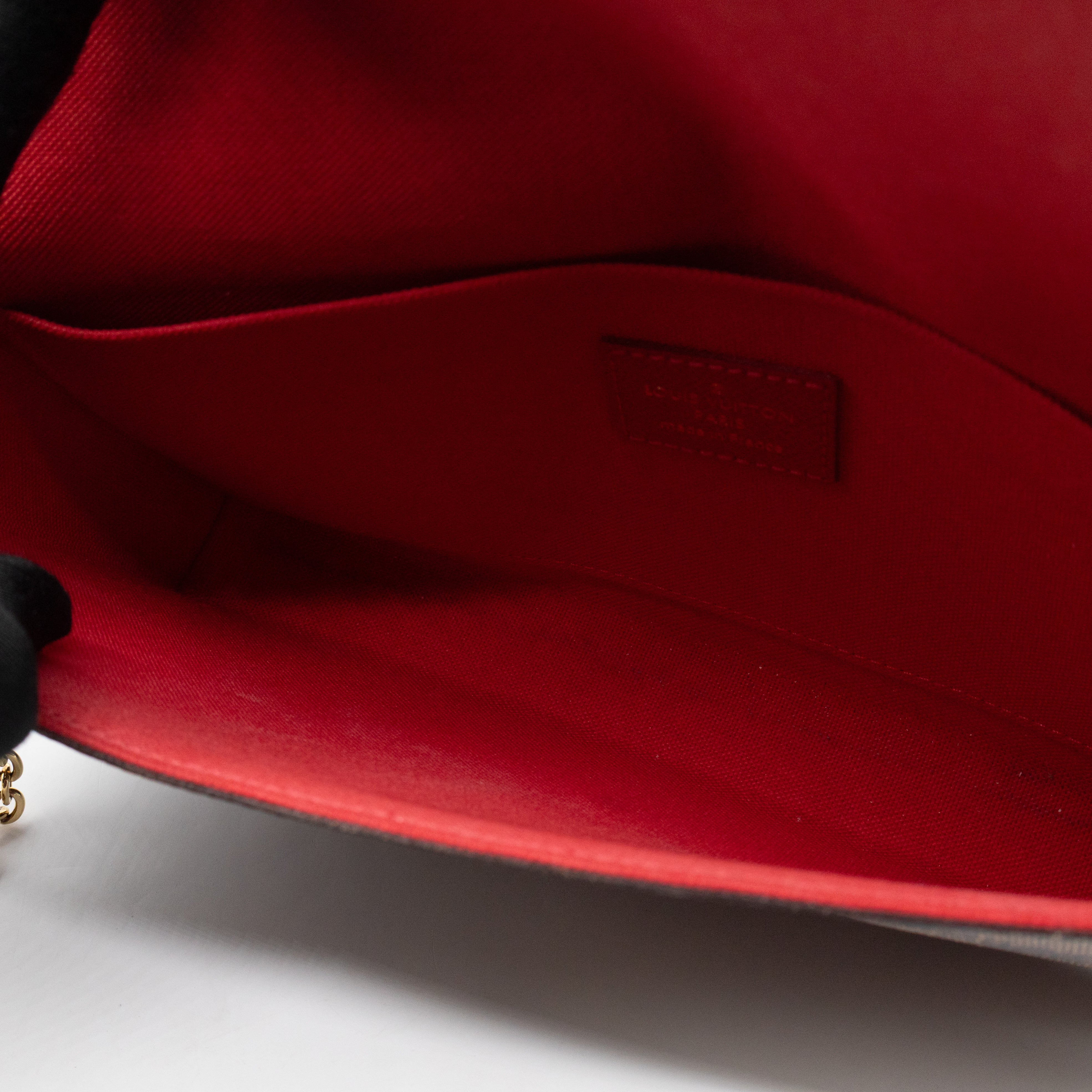 Pochette Felicie Monogram Red