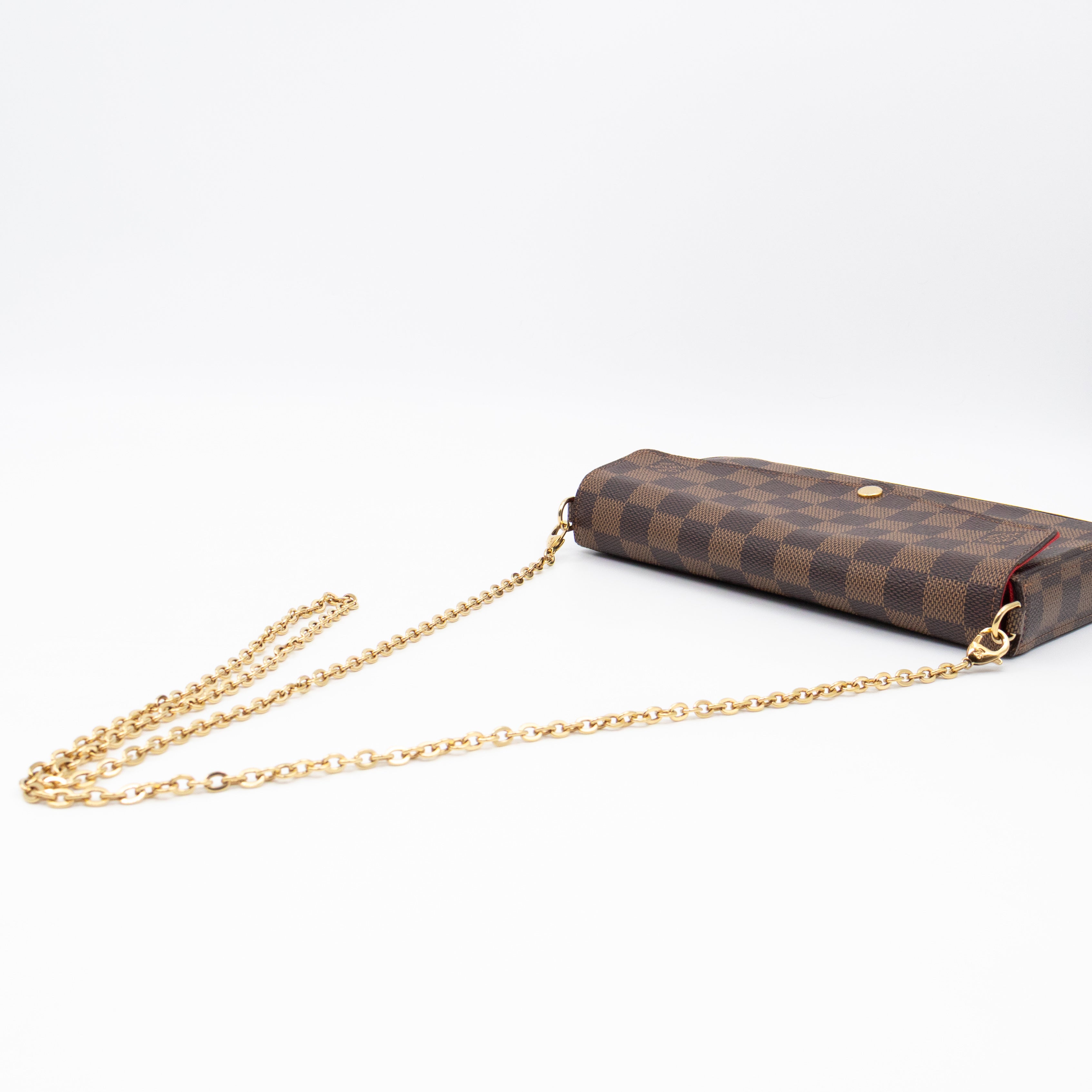 Pochette Felicie Monogram Red