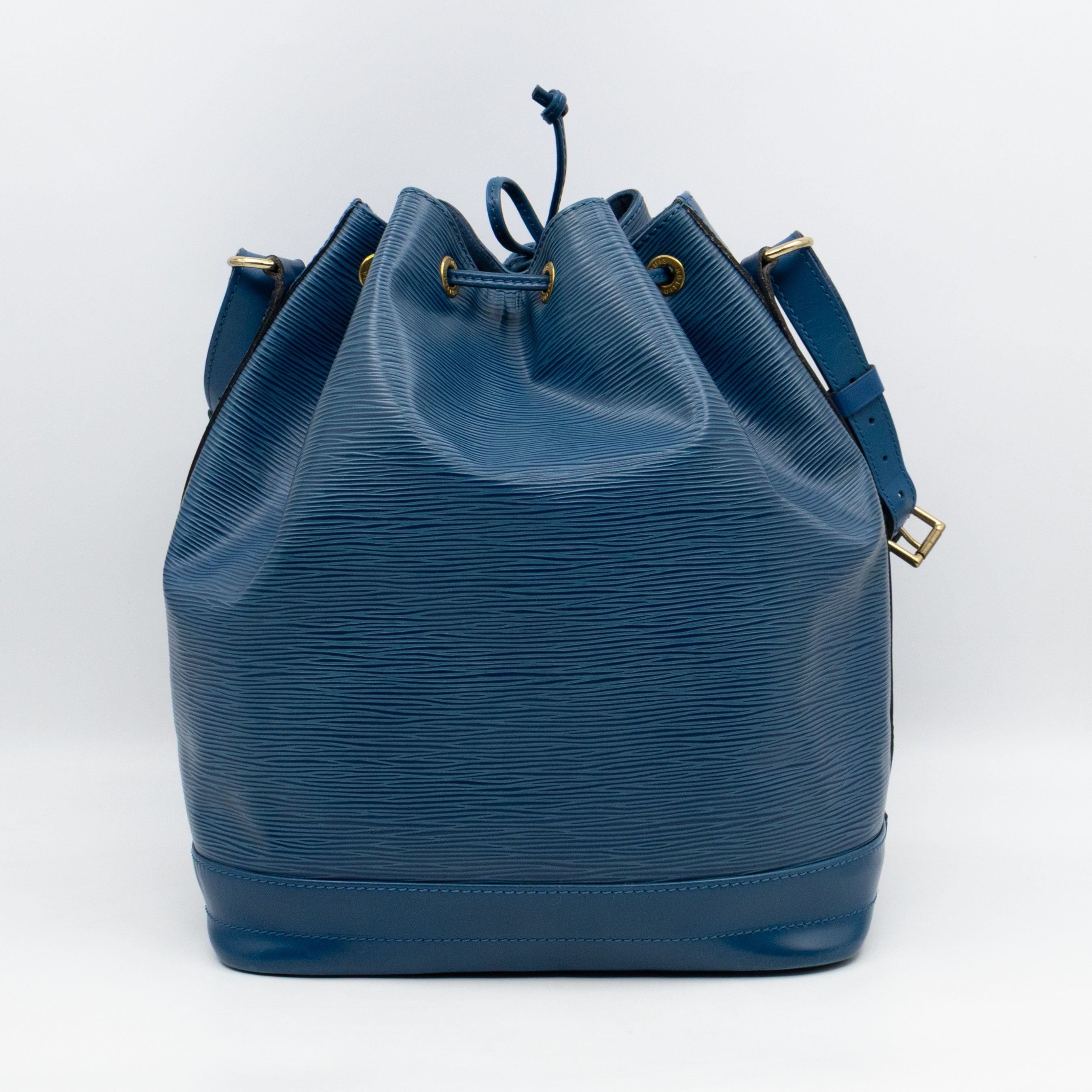 Noe Blue Epi Leather