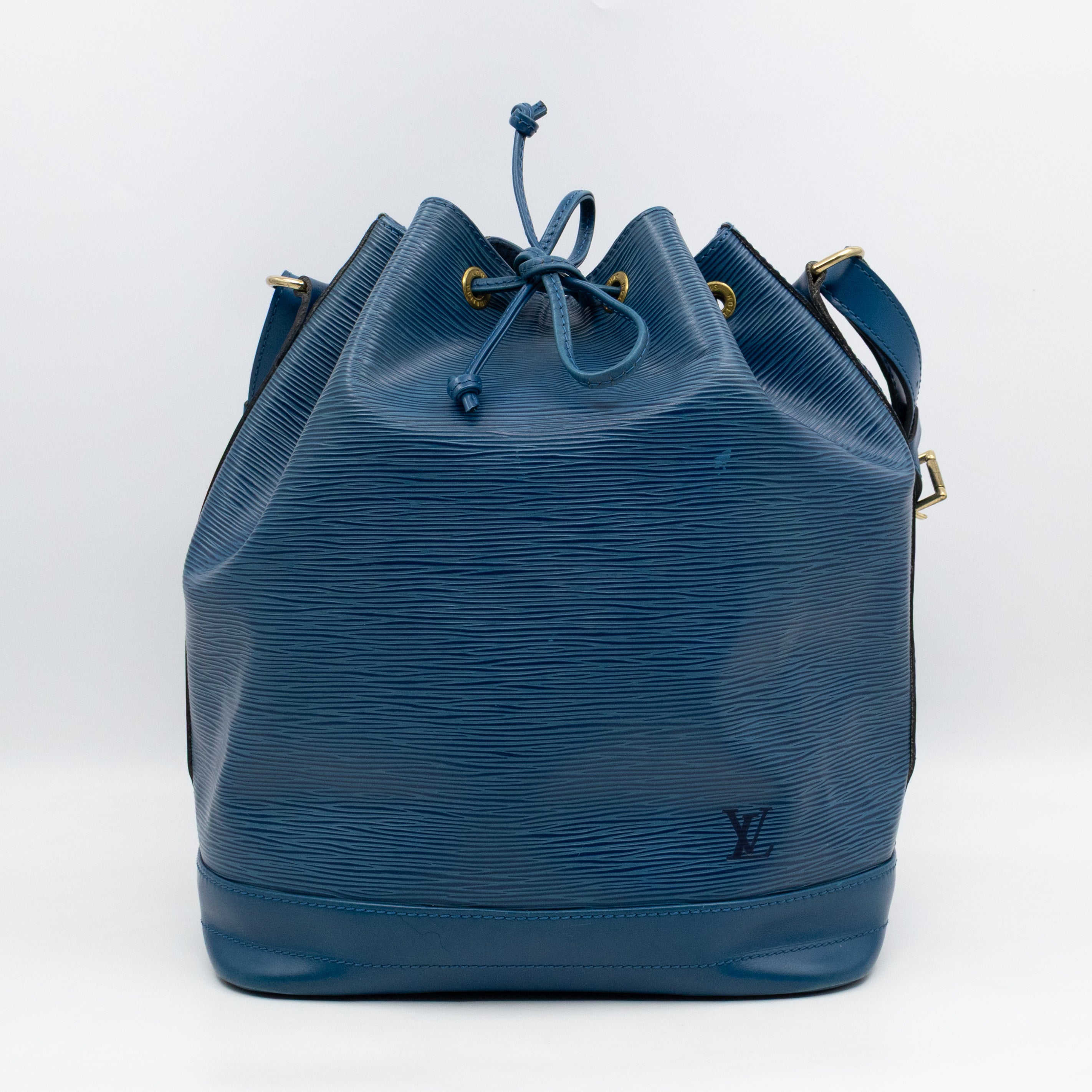 Noe Blue Epi Leather