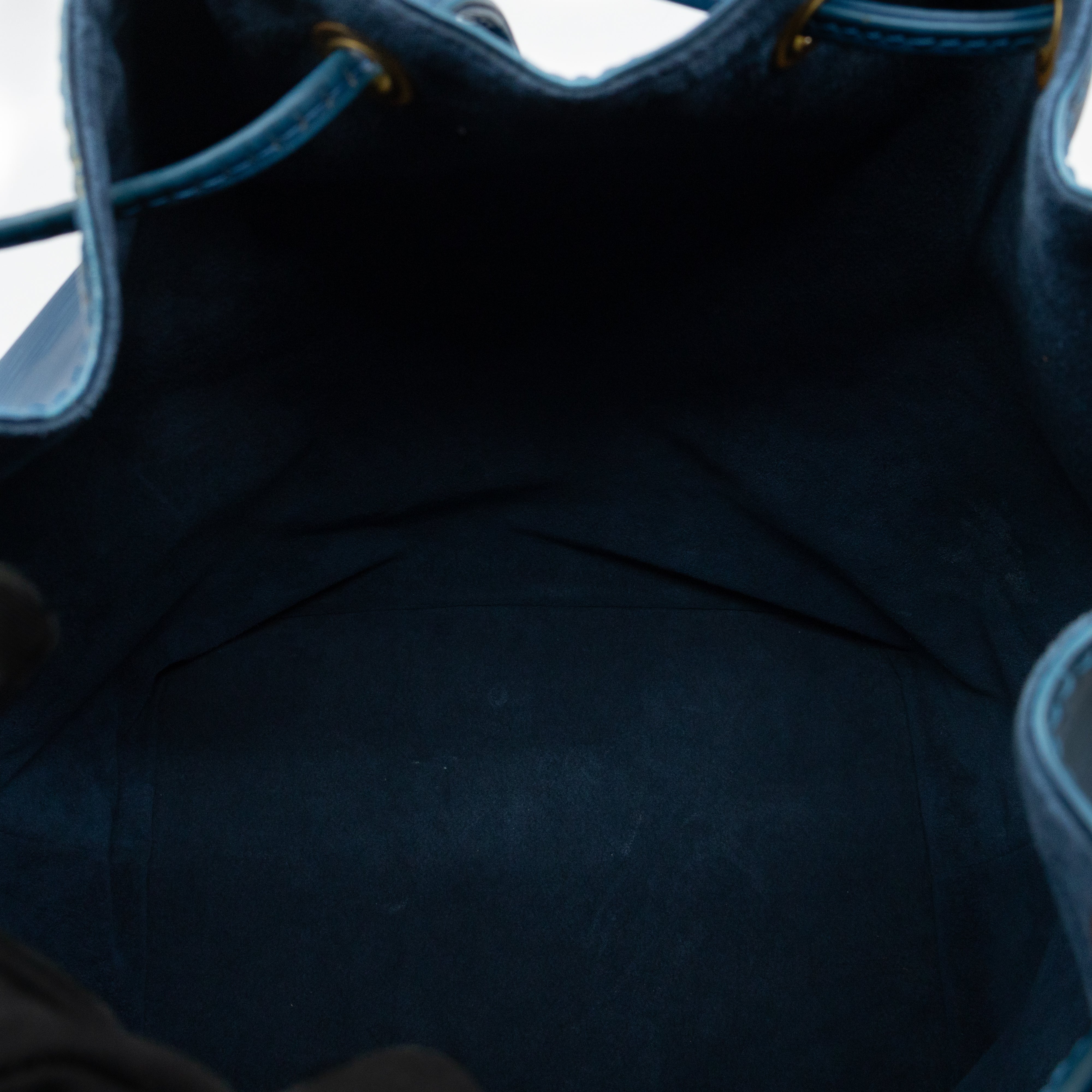 Noe Blue Epi Leather