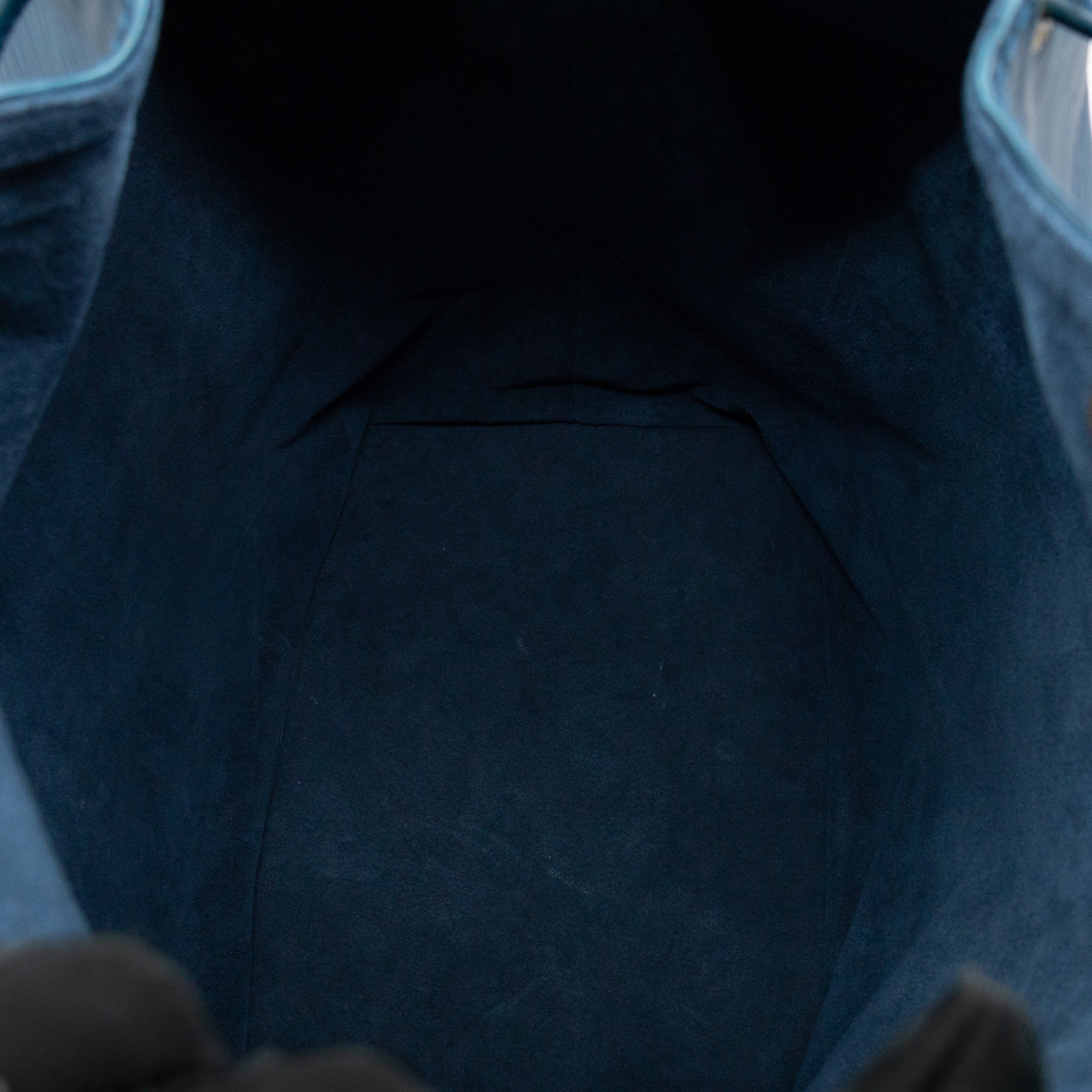 Noe Blue Epi Leather