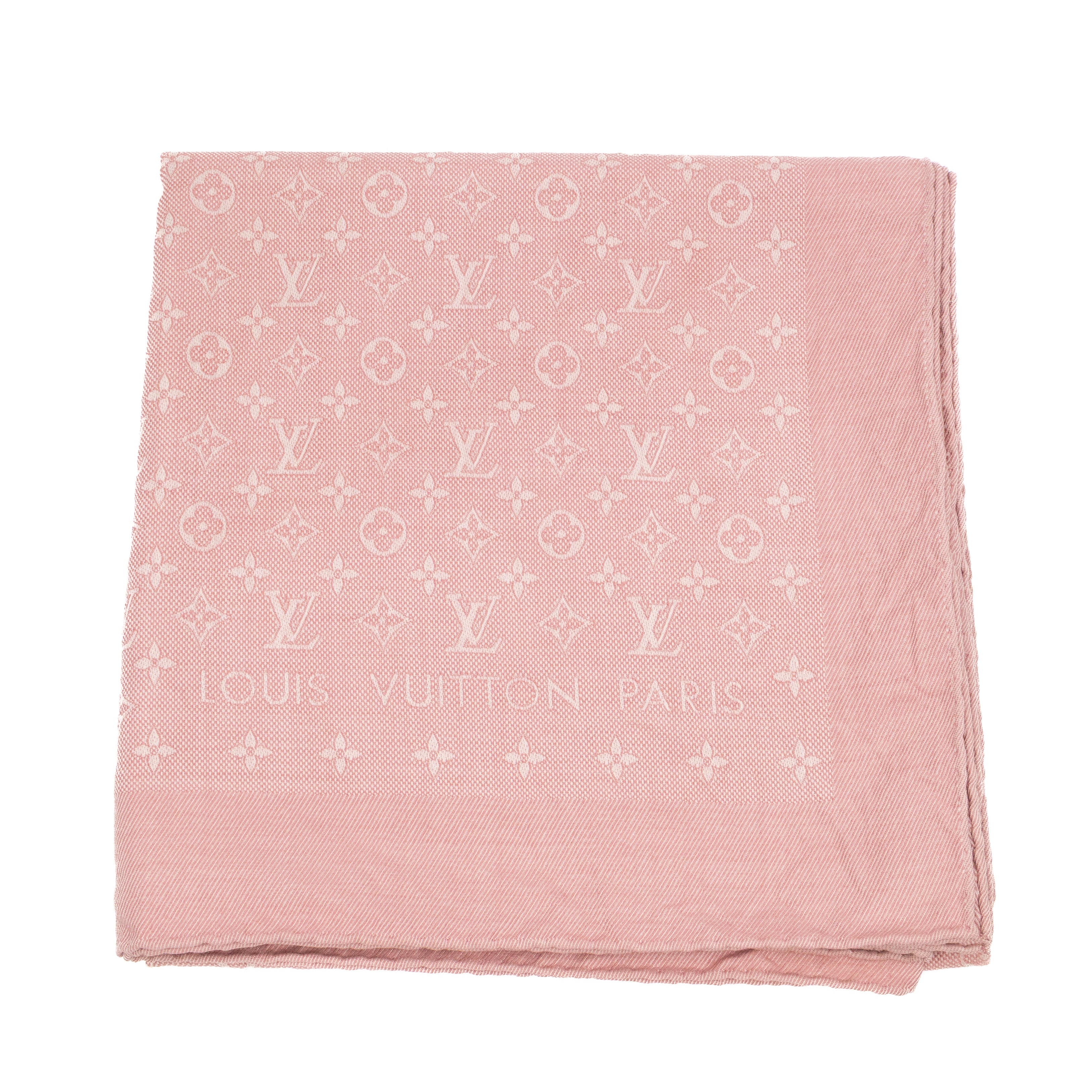 Summer Stardust Jacquard Shawl Pink