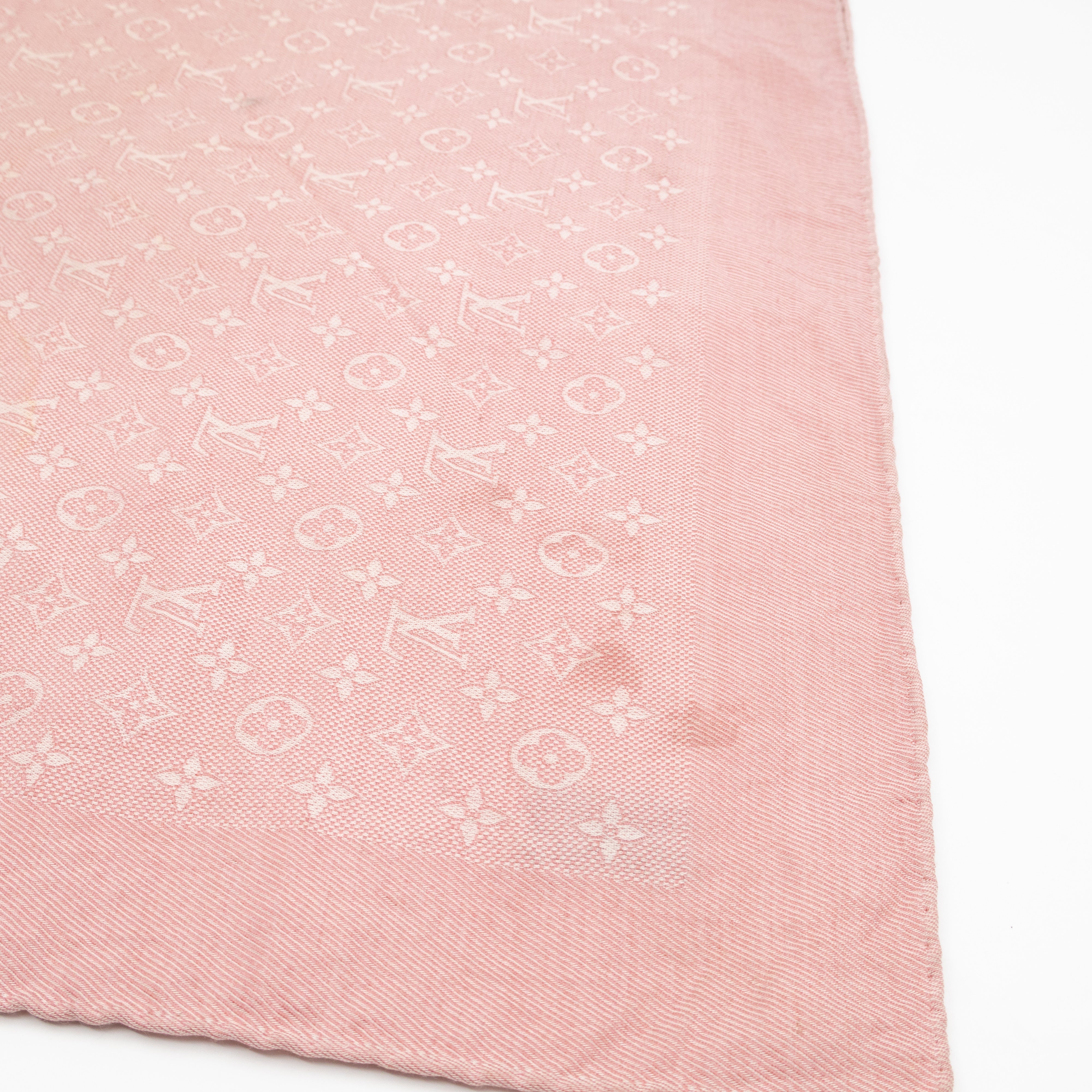 Summer Stardust Jacquard Shawl Pink