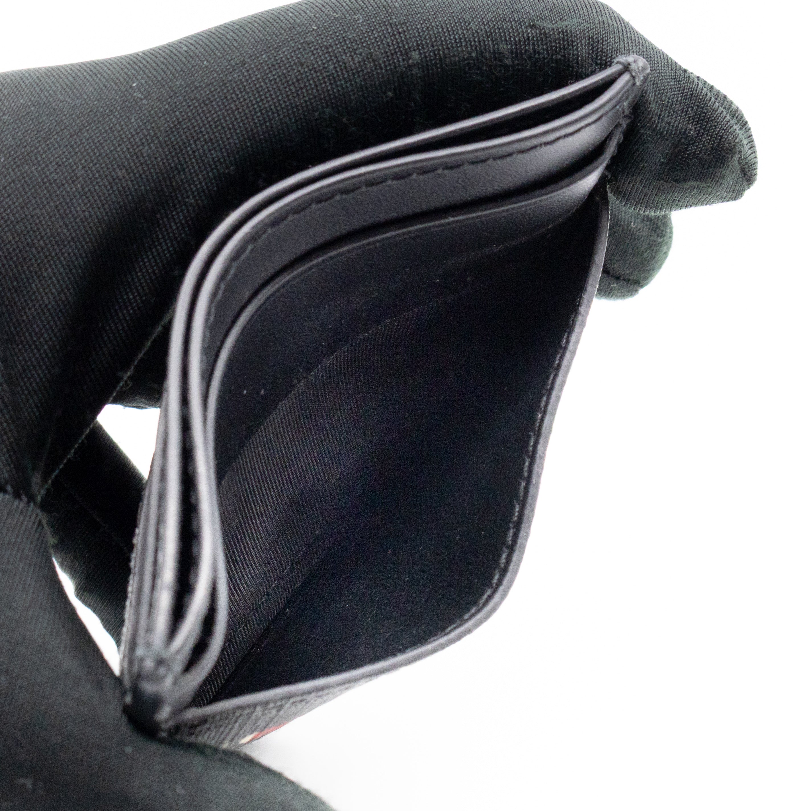 King Snake Card Holder Black GG Supreme