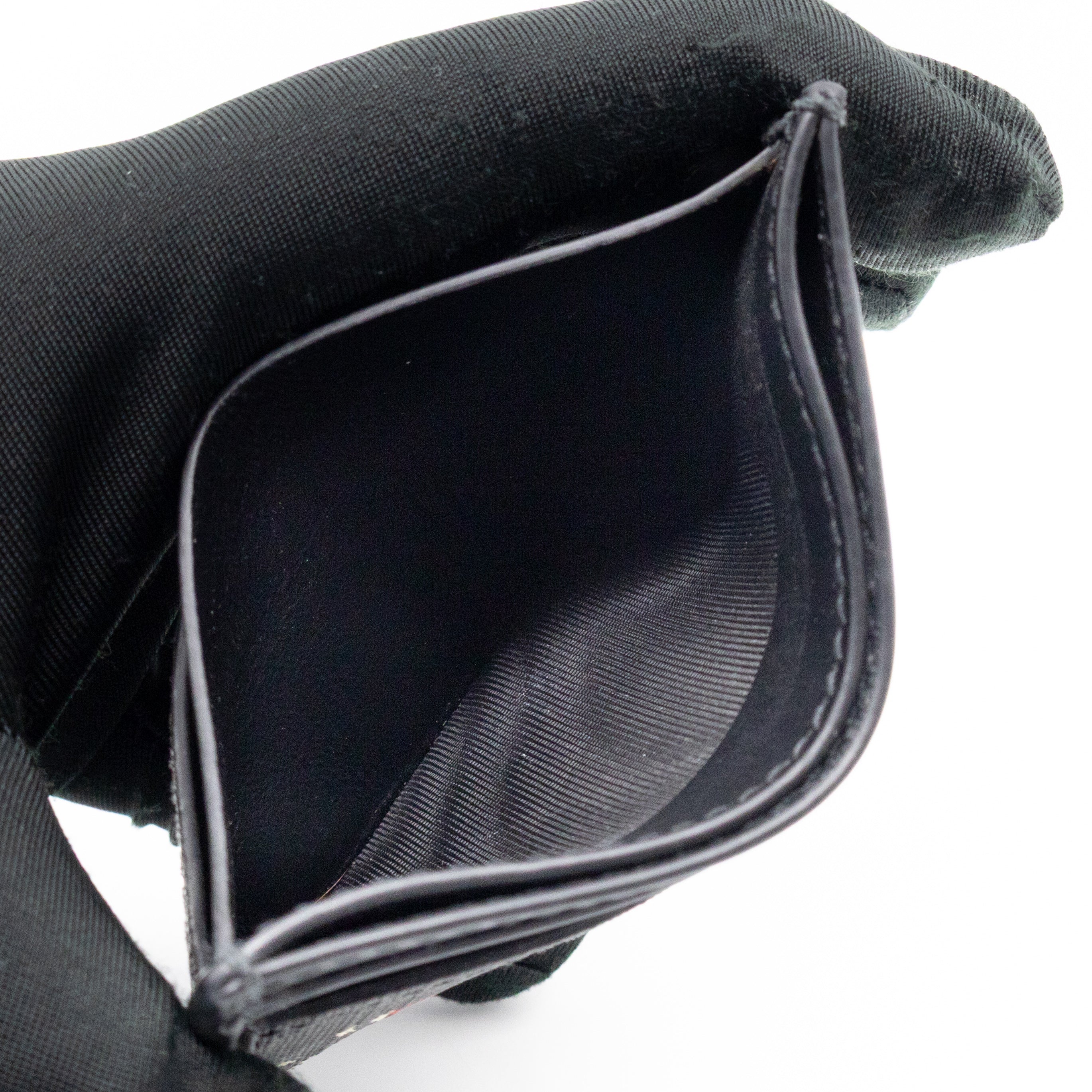 King Snake Card Holder Black GG Supreme