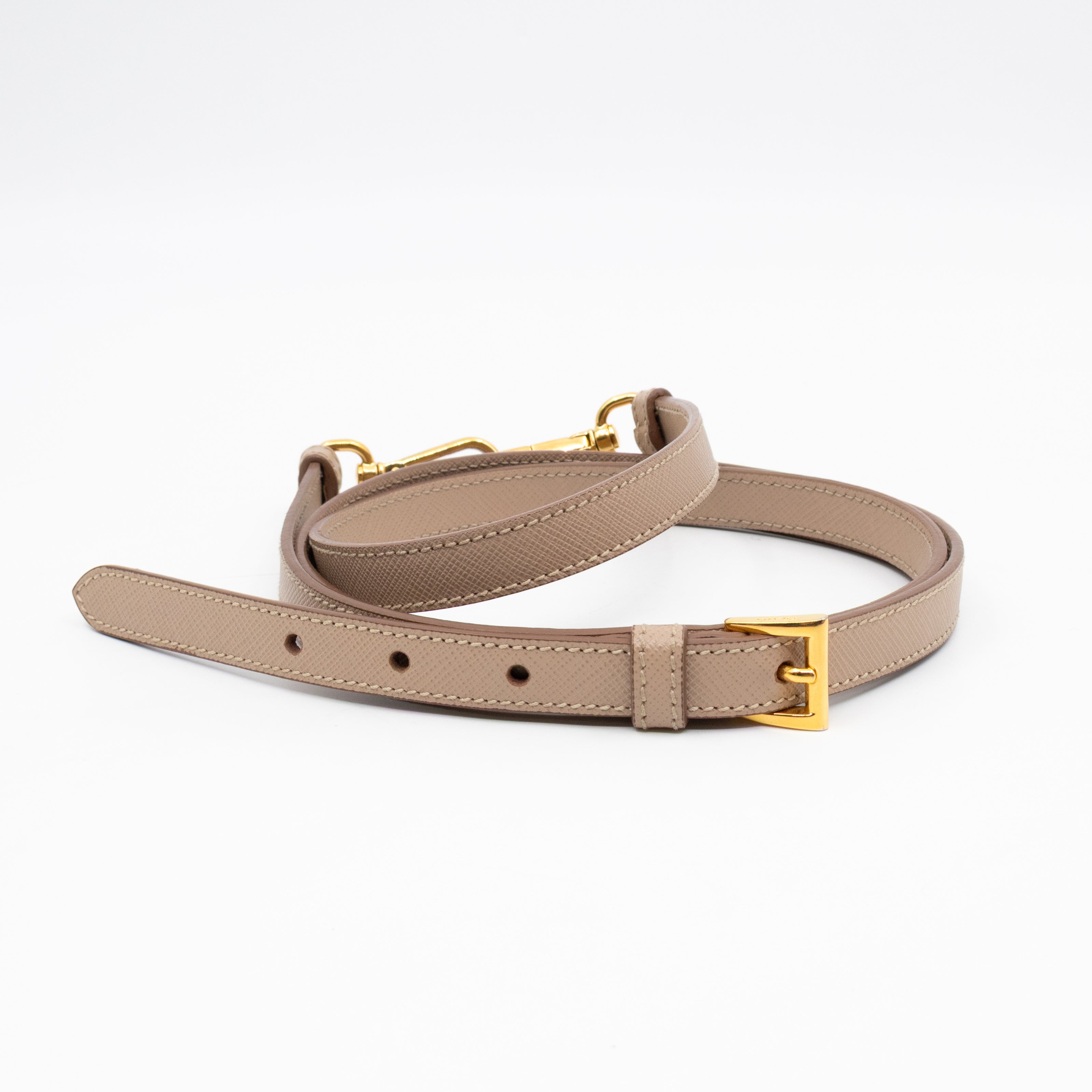 Galleria Medium Double Zip Cammeo Saffiano