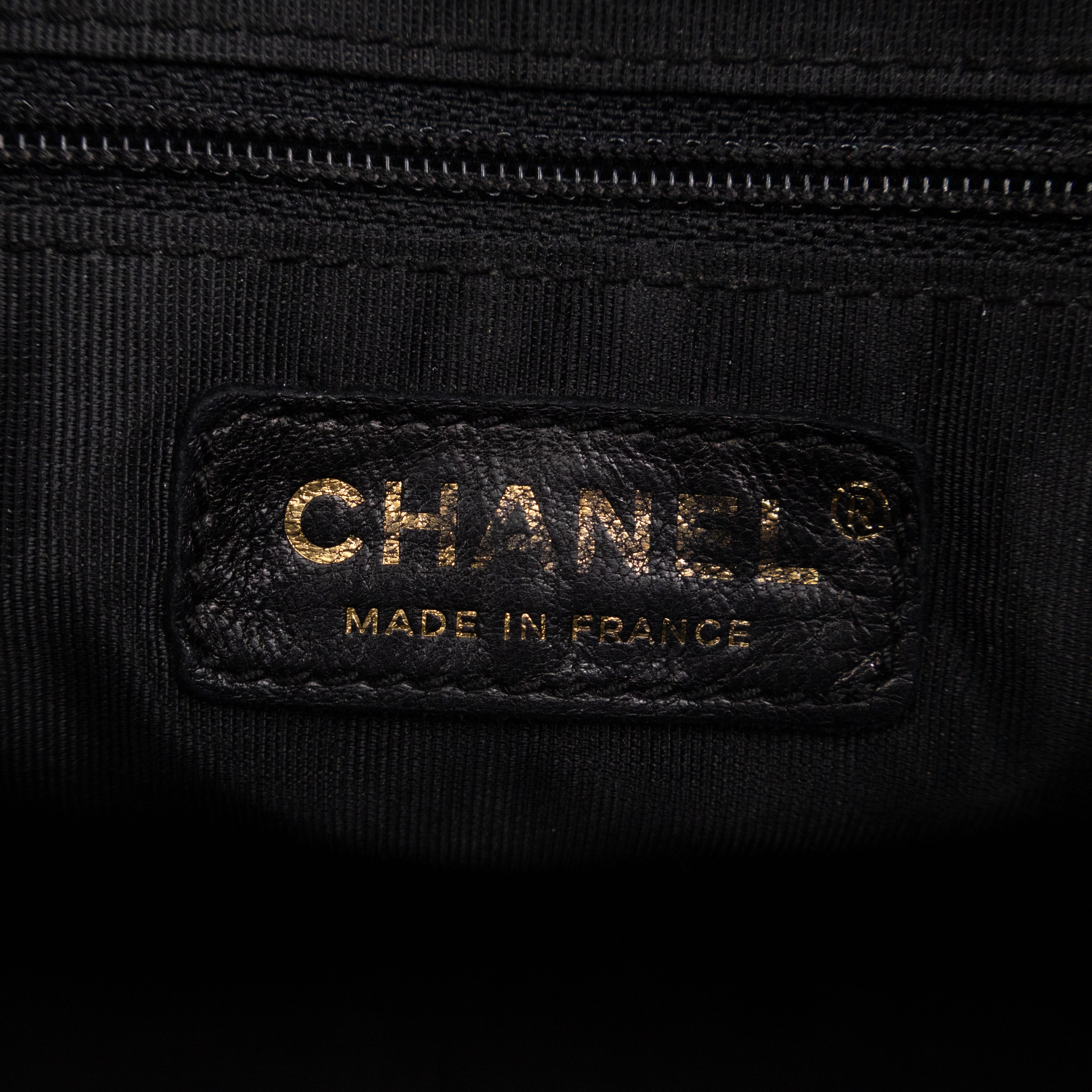 Timeless CC Half Moon Hobo Bag Black Caviar Leather