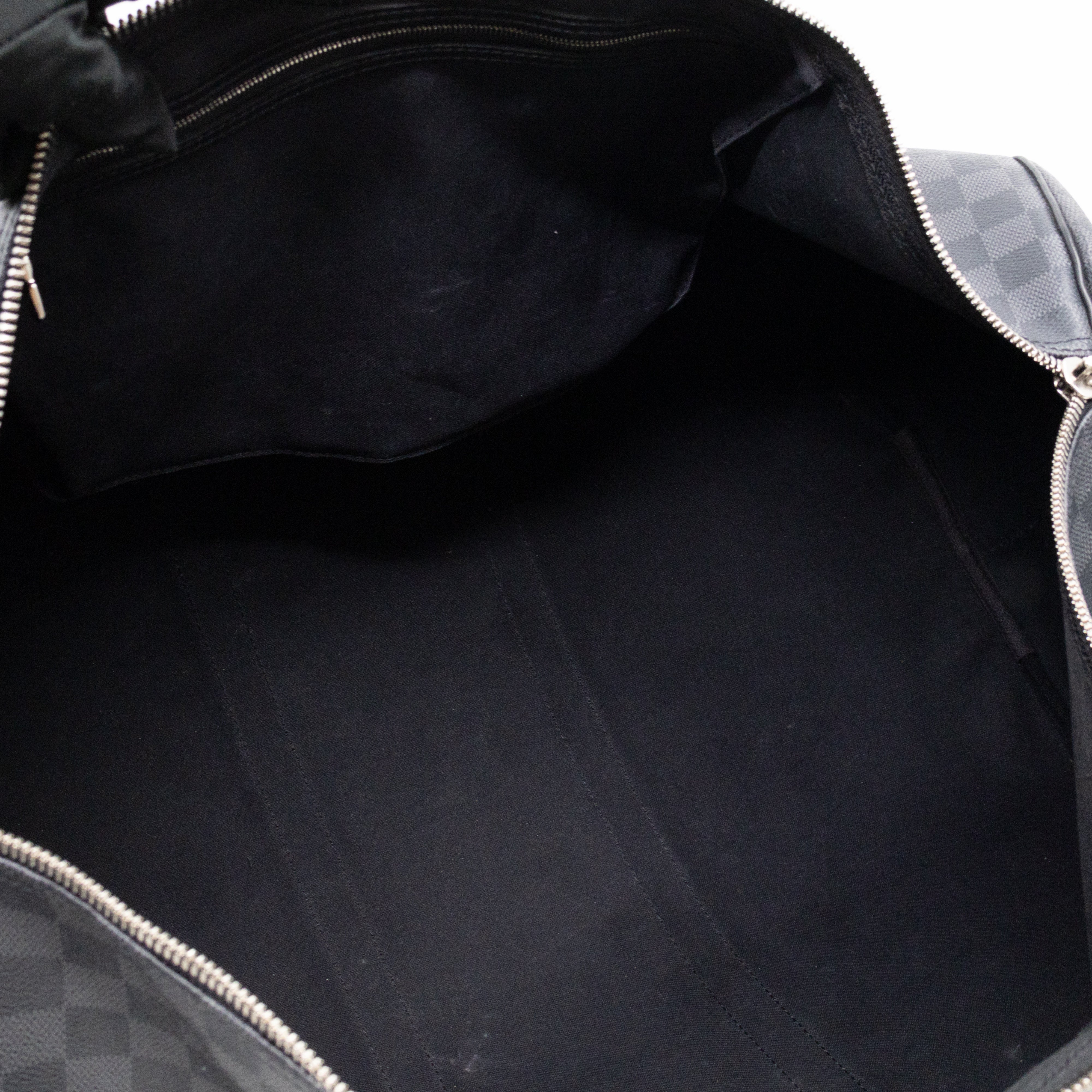 Keepall 55 Bandouliere Damier Graphite