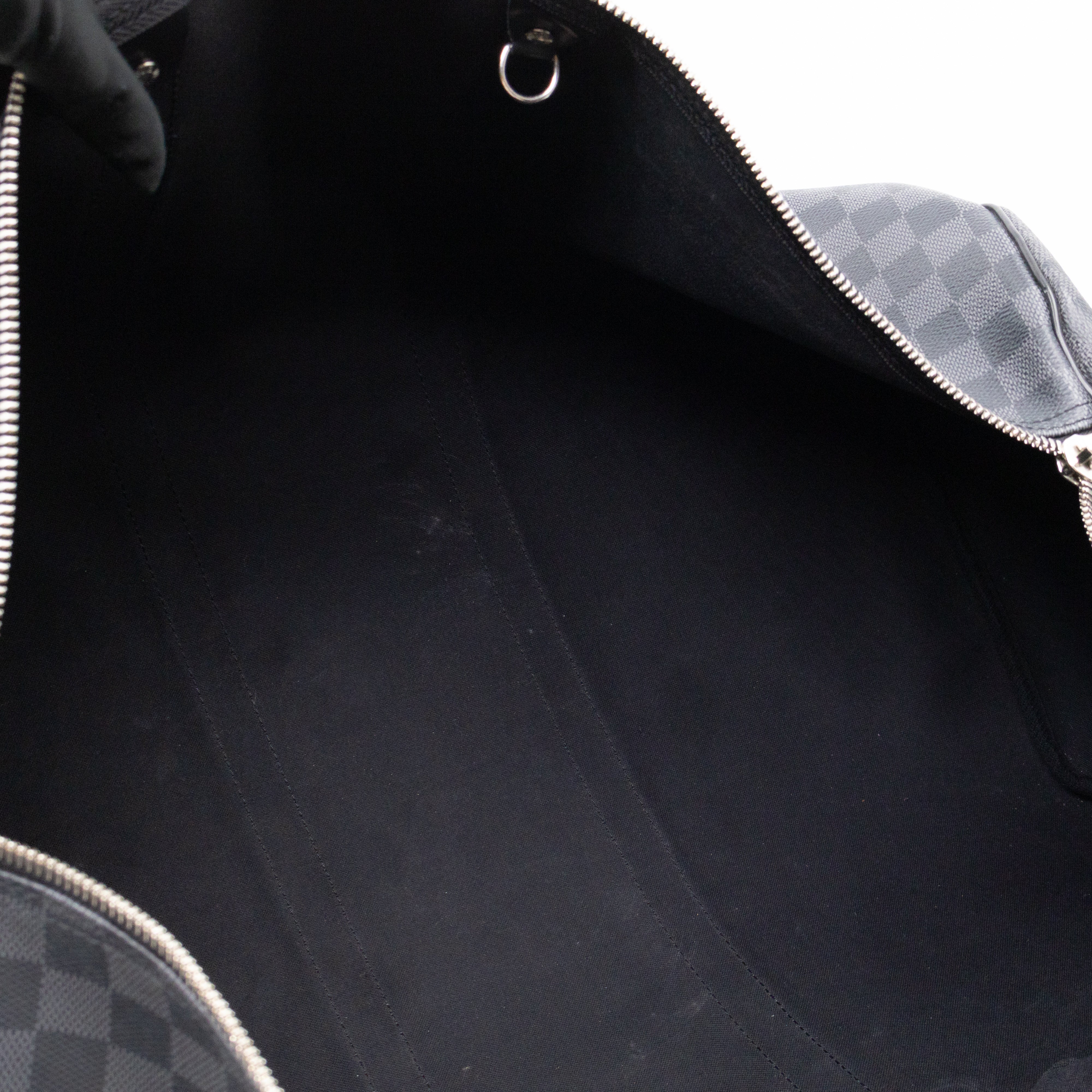 Keepall 55 Bandouliere Damier Graphite