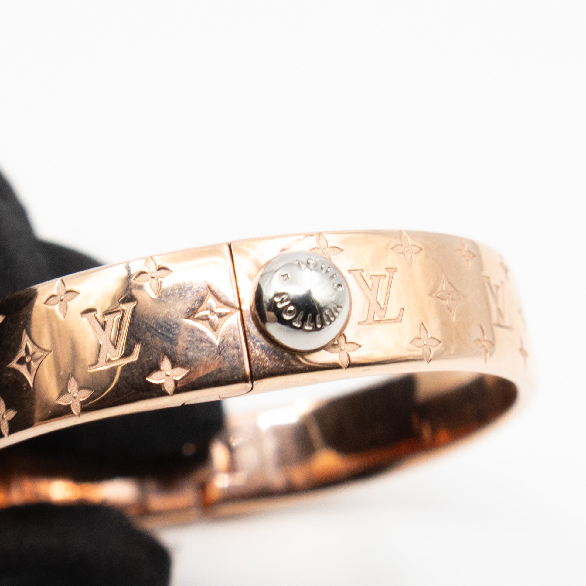 Nanogram Cuff Bracelet S Rose Gold