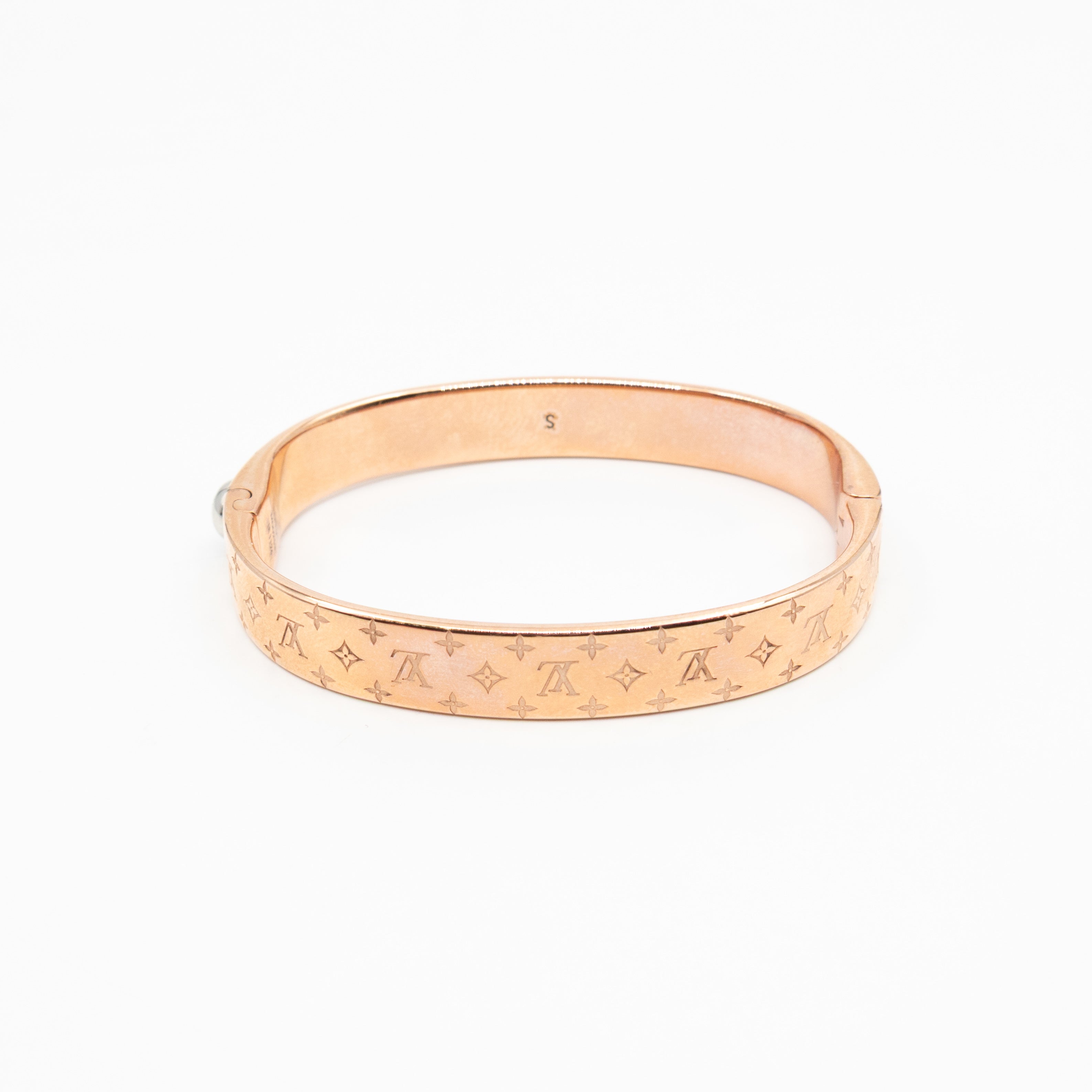 Nanogram Cuff Bracelet S Rose Gold