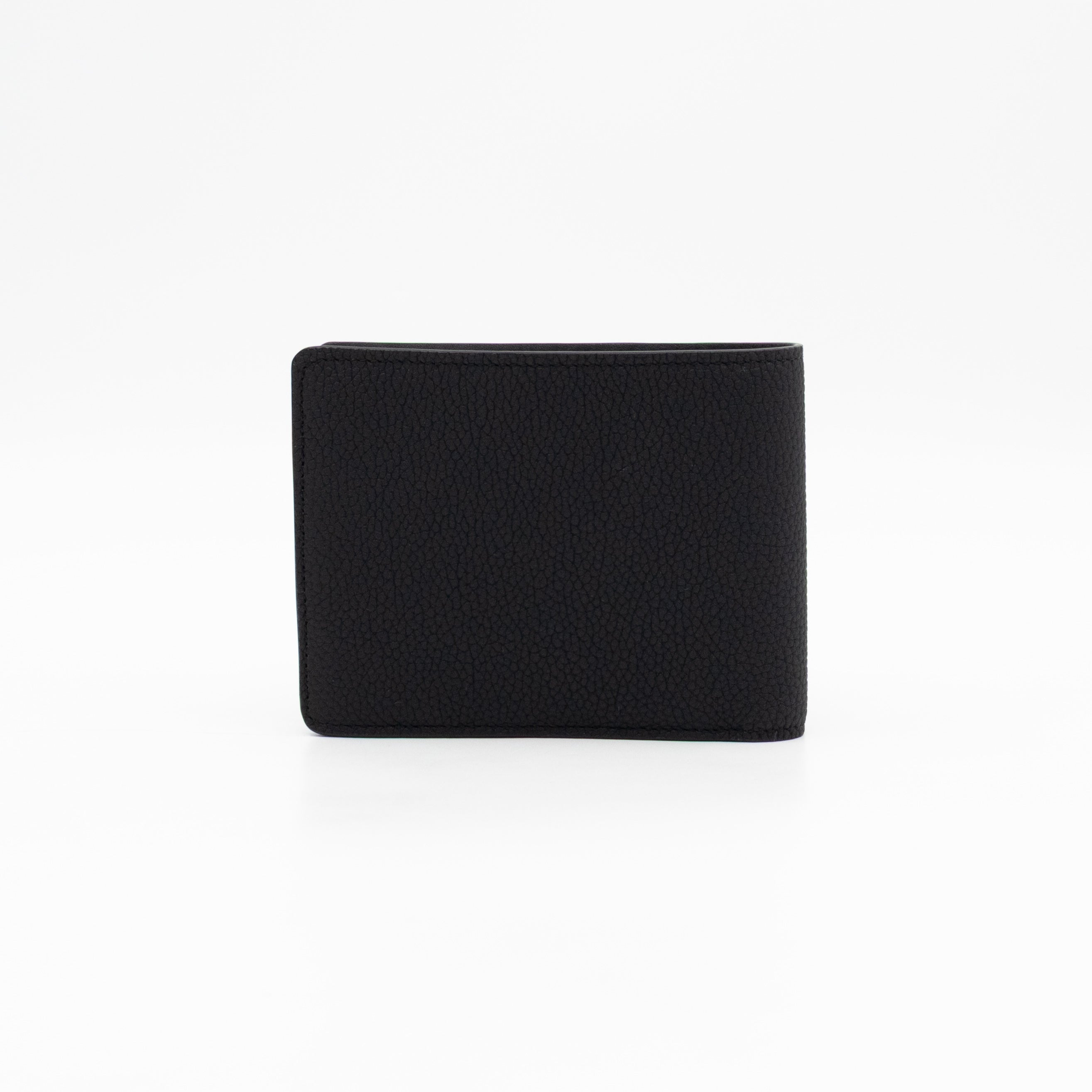 Multiple Wallet Aerogram Black Leather