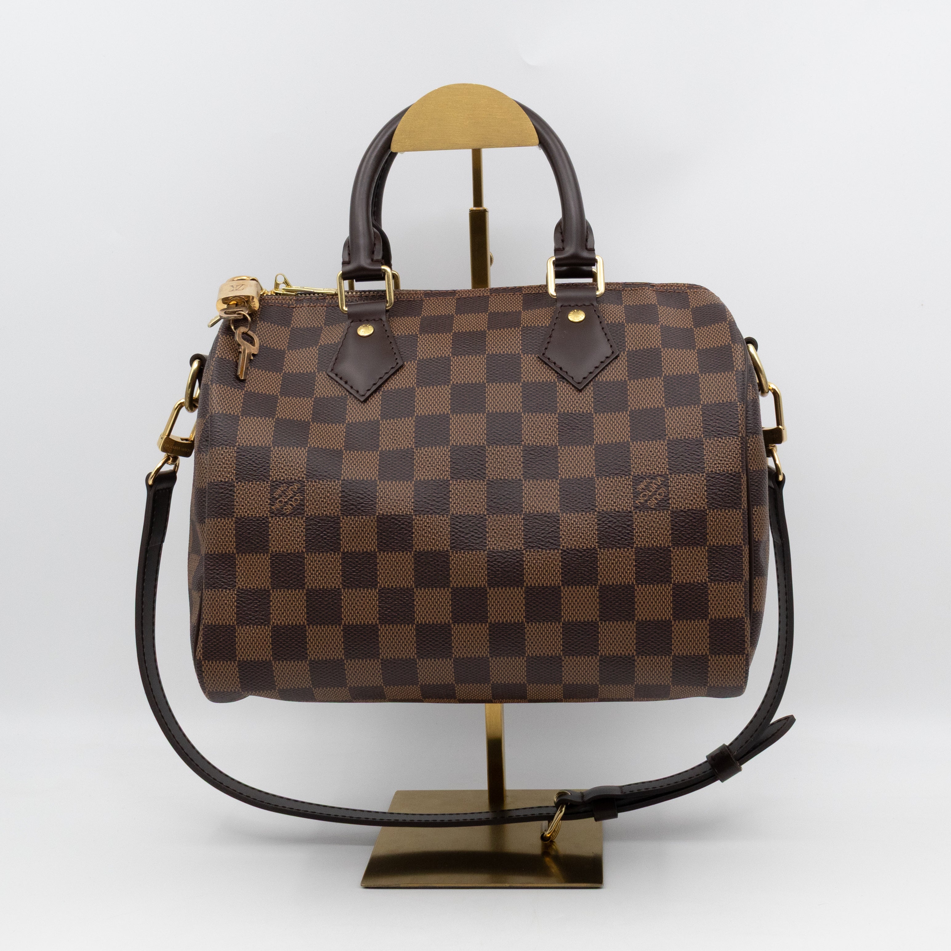 Speedy 25 Bandouliere Damier Ebene