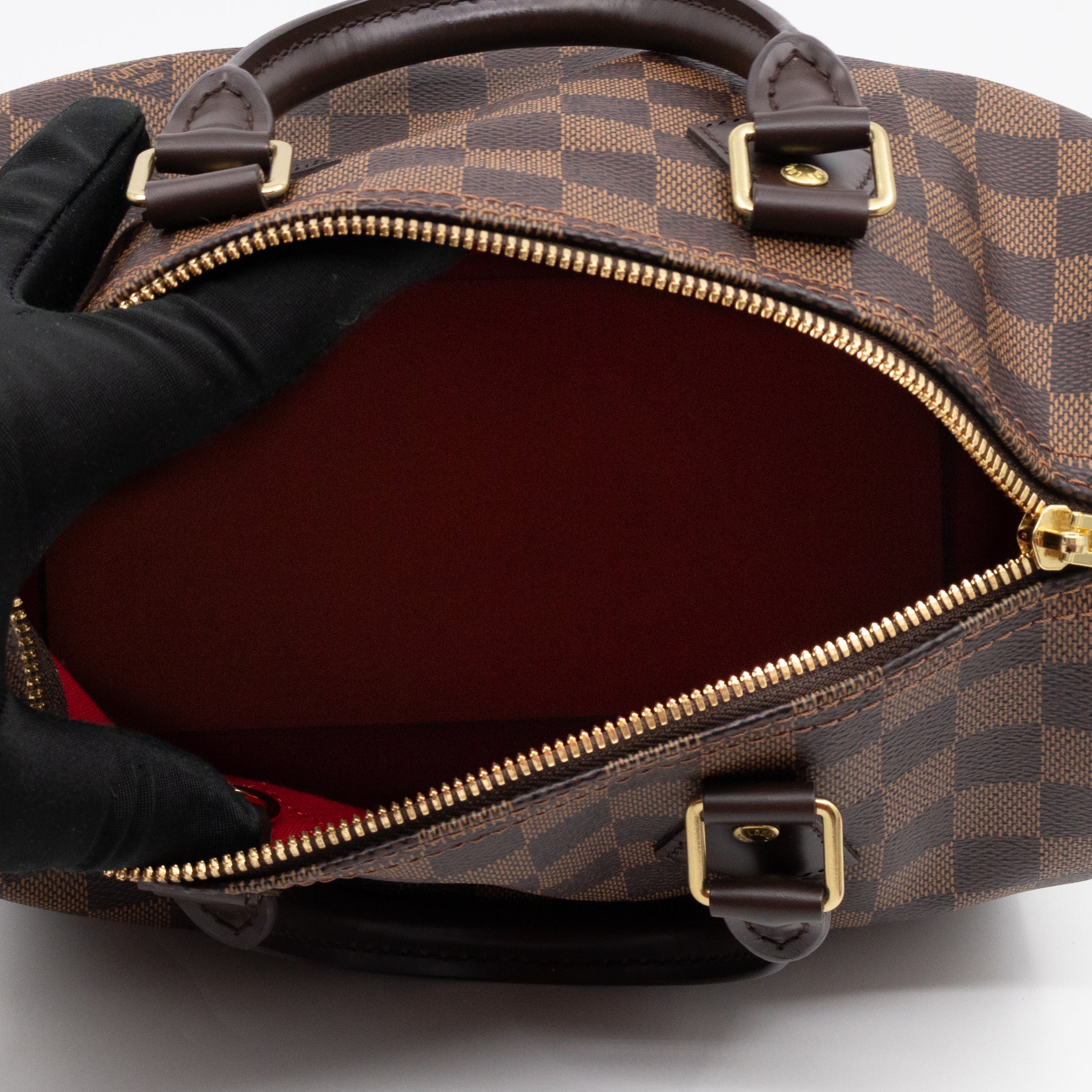 Speedy 25 Bandouliere Damier Ebene
