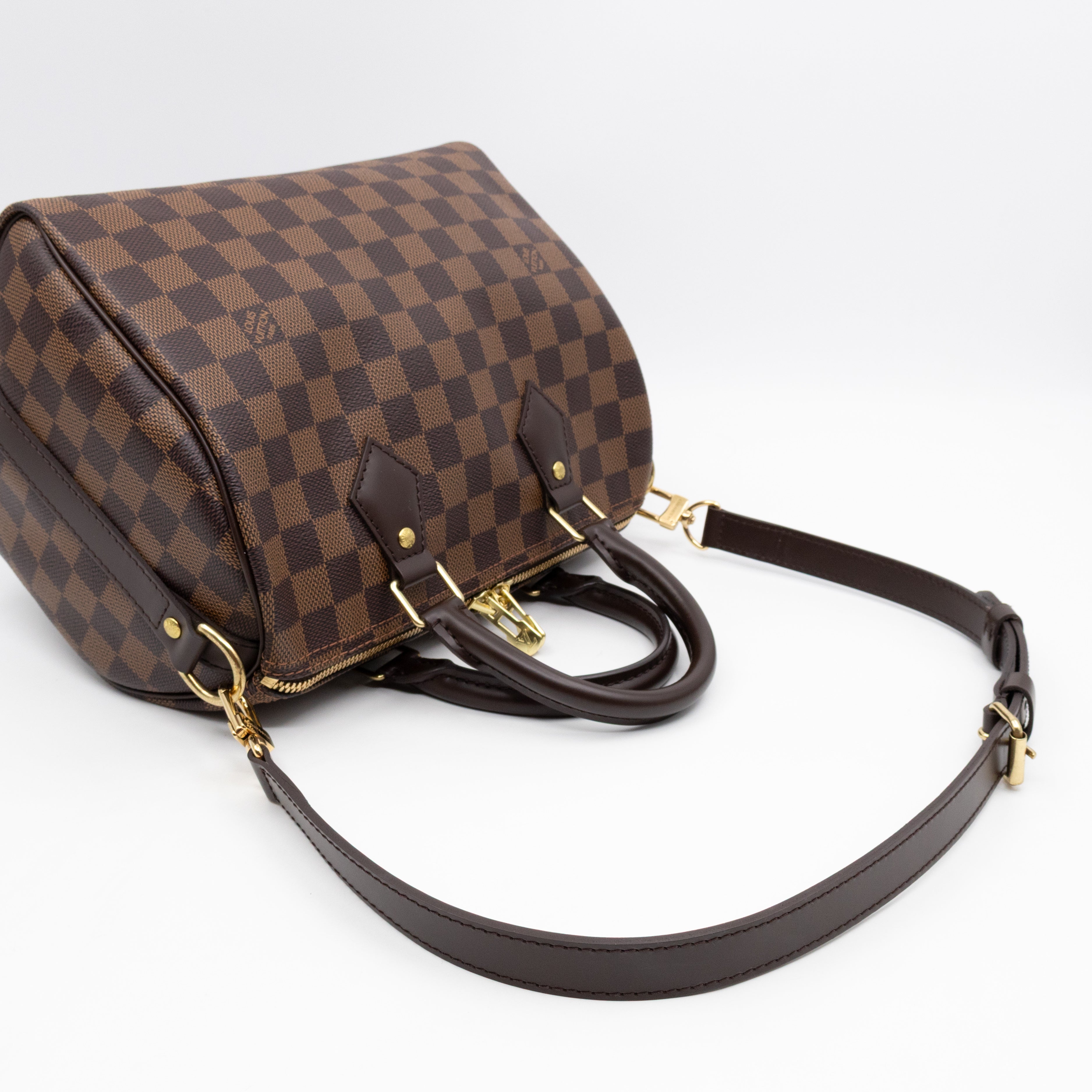 Speedy 25 Bandouliere Damier Ebene