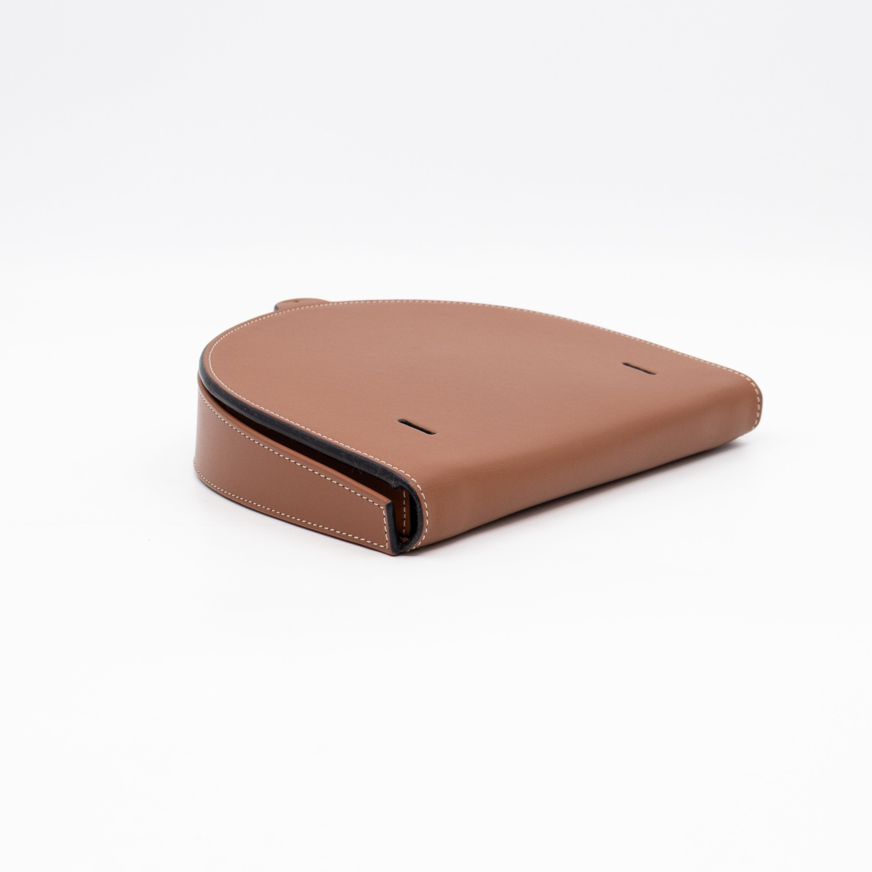 Heel Bag Brown Leather