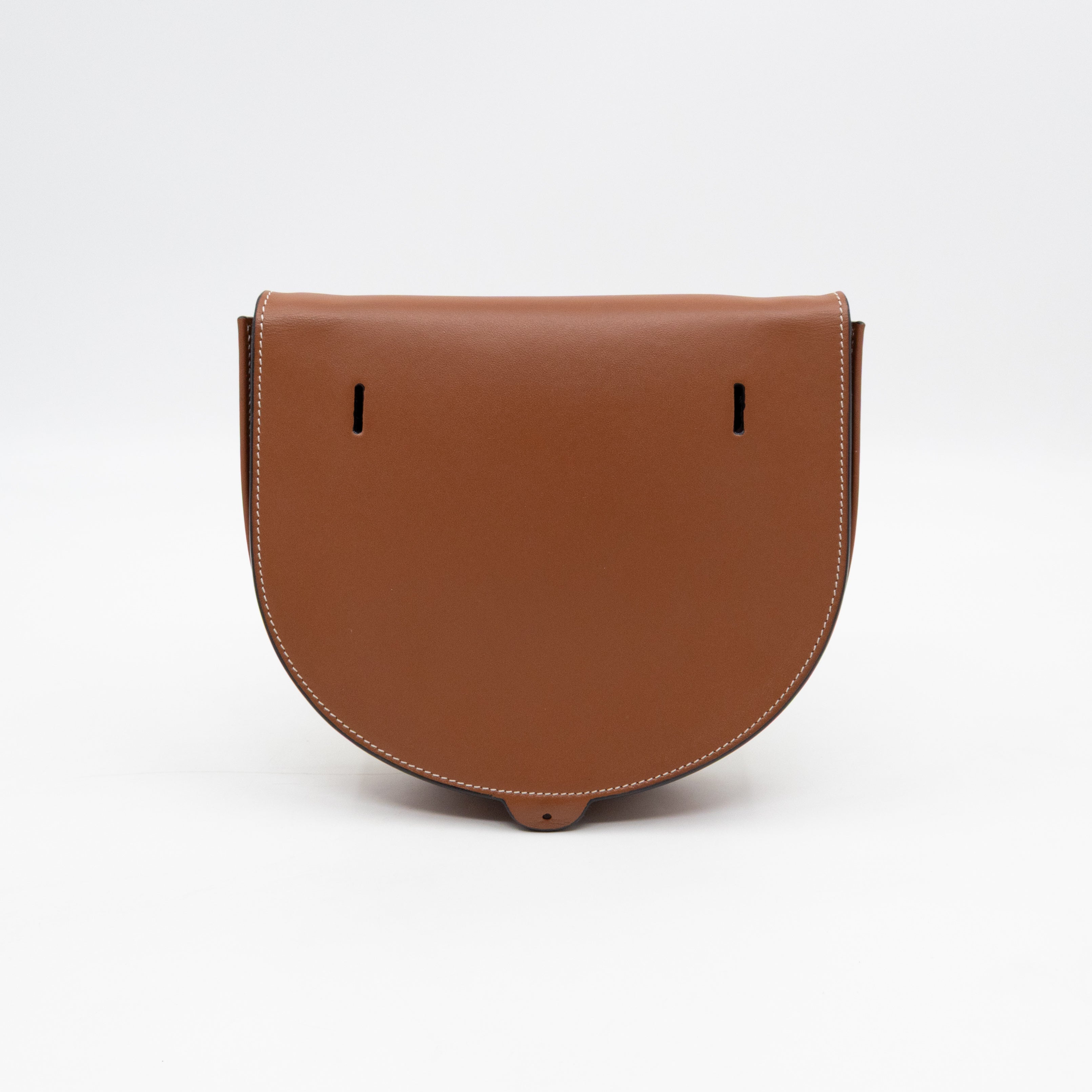 Heel Bag Brown Leather