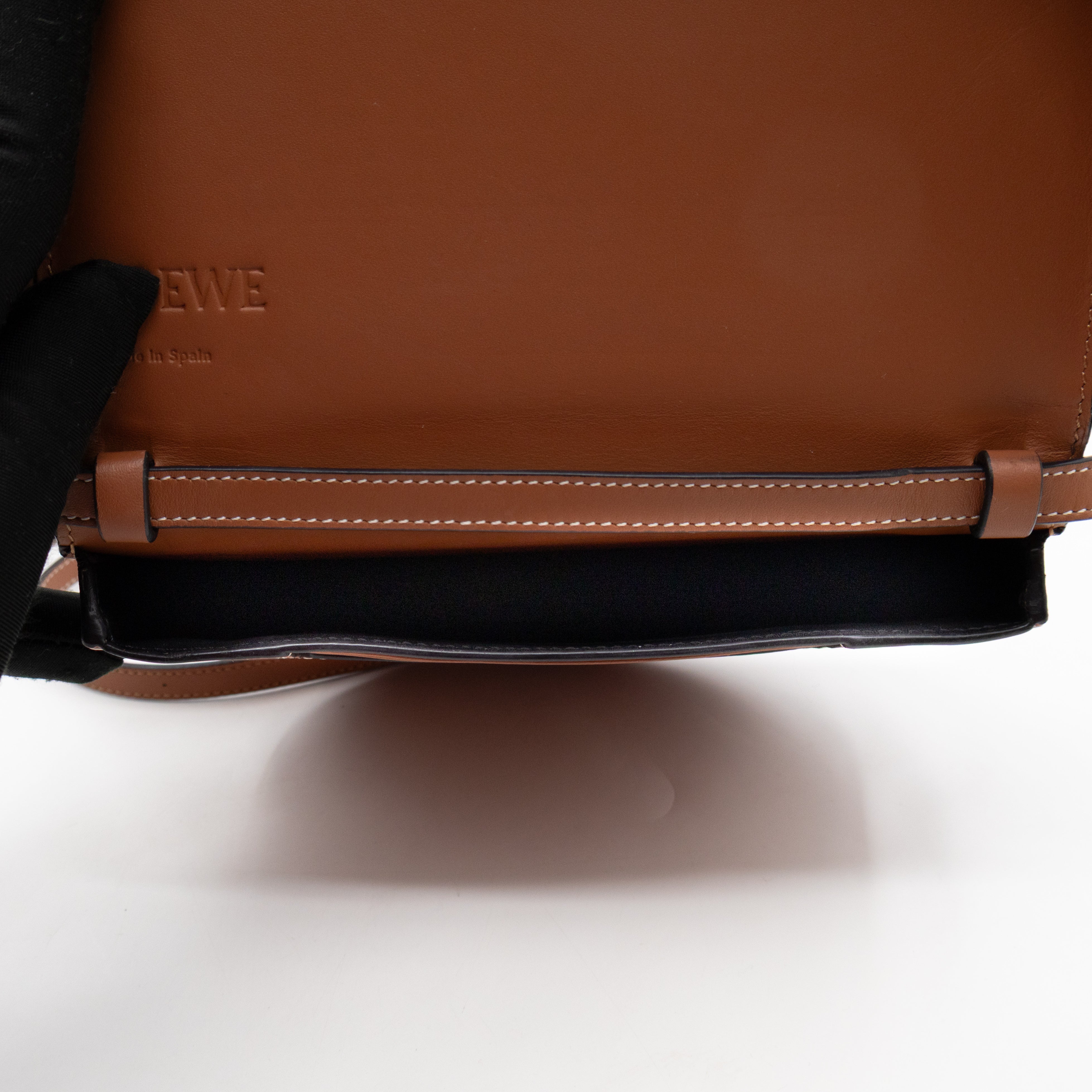 Heel Bag Brown Leather