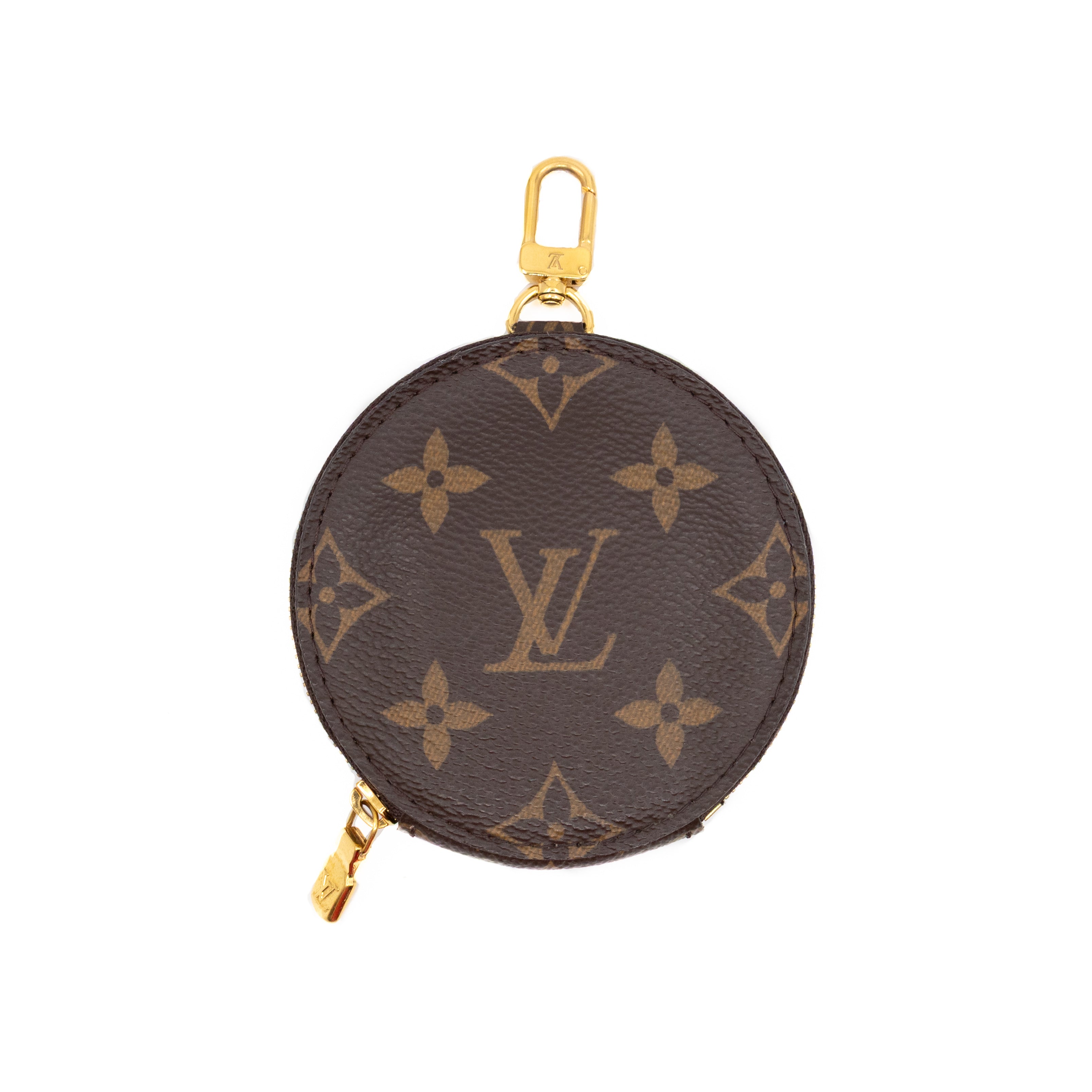 Round Coin Purse Monogram