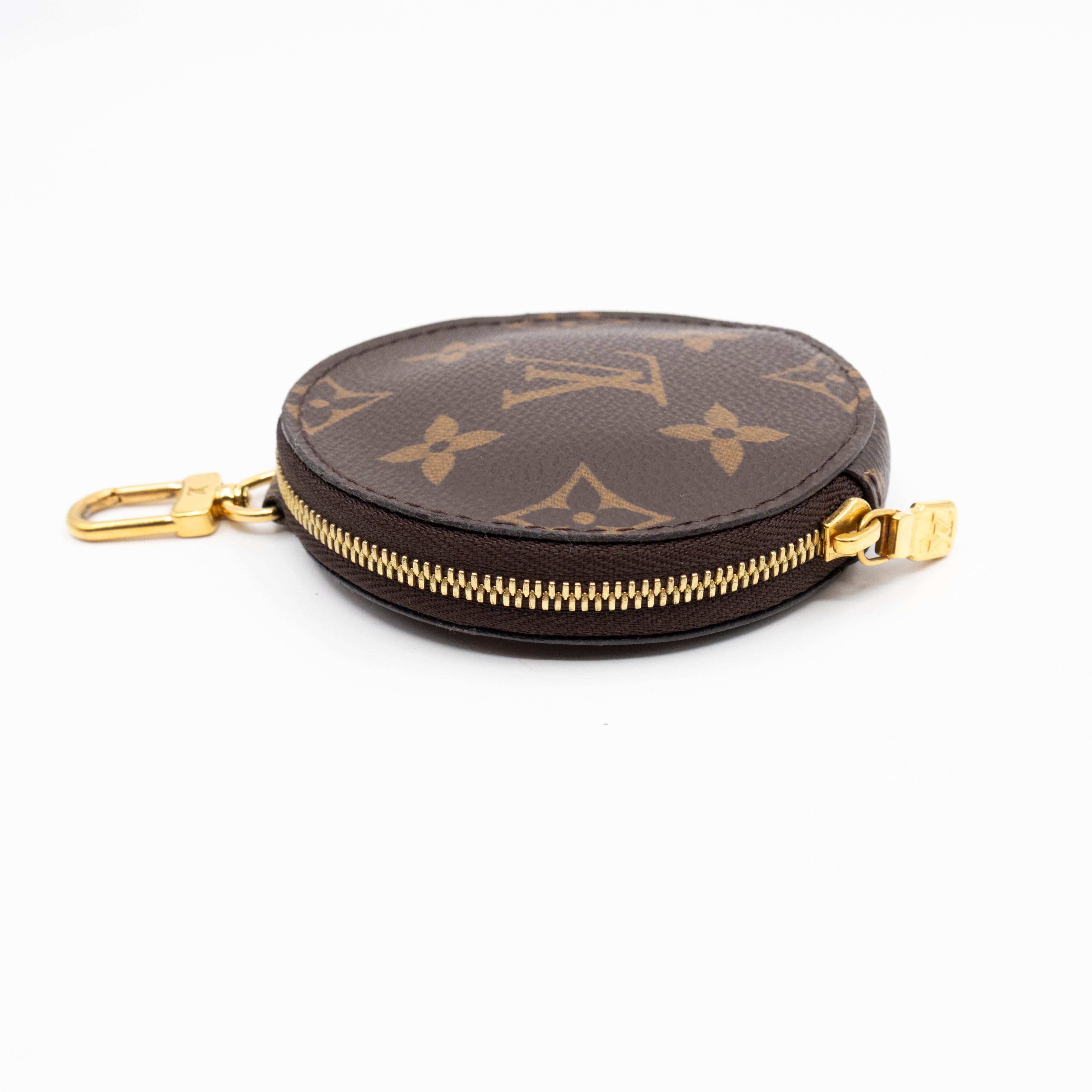 Round Coin Purse Monogram