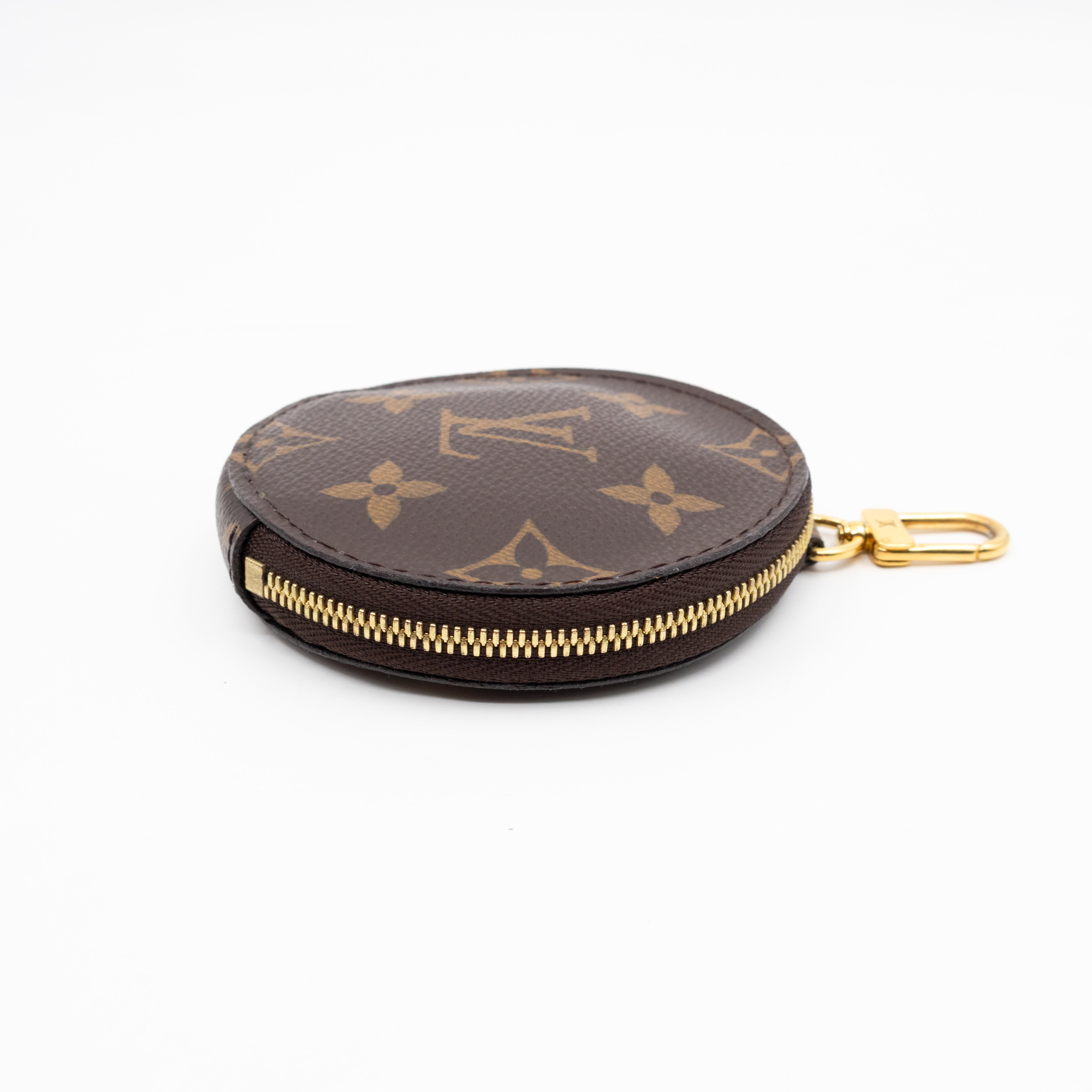 Round Coin Purse Monogram