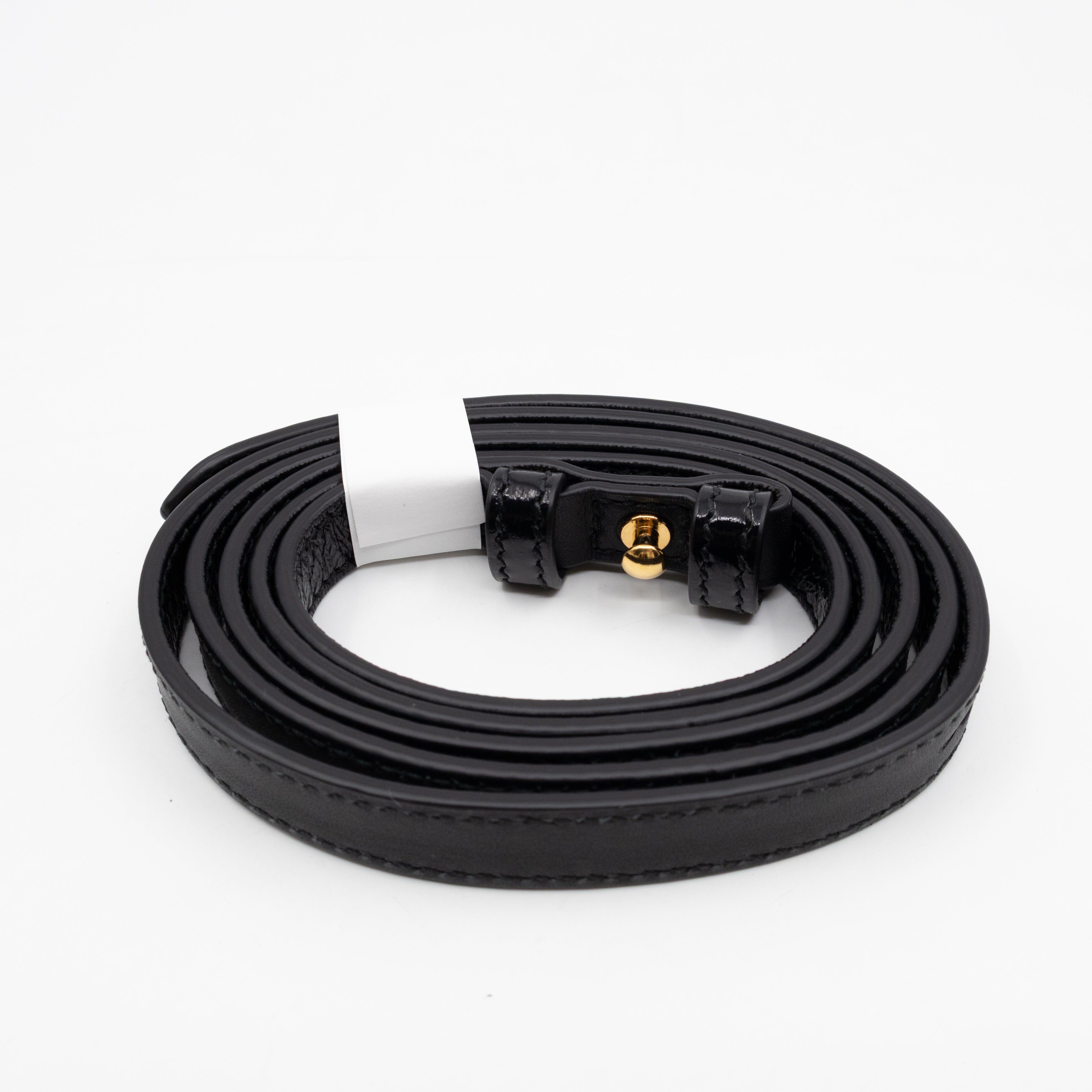 Sylvie Mini Top Handle Black Velvet Patent Leather