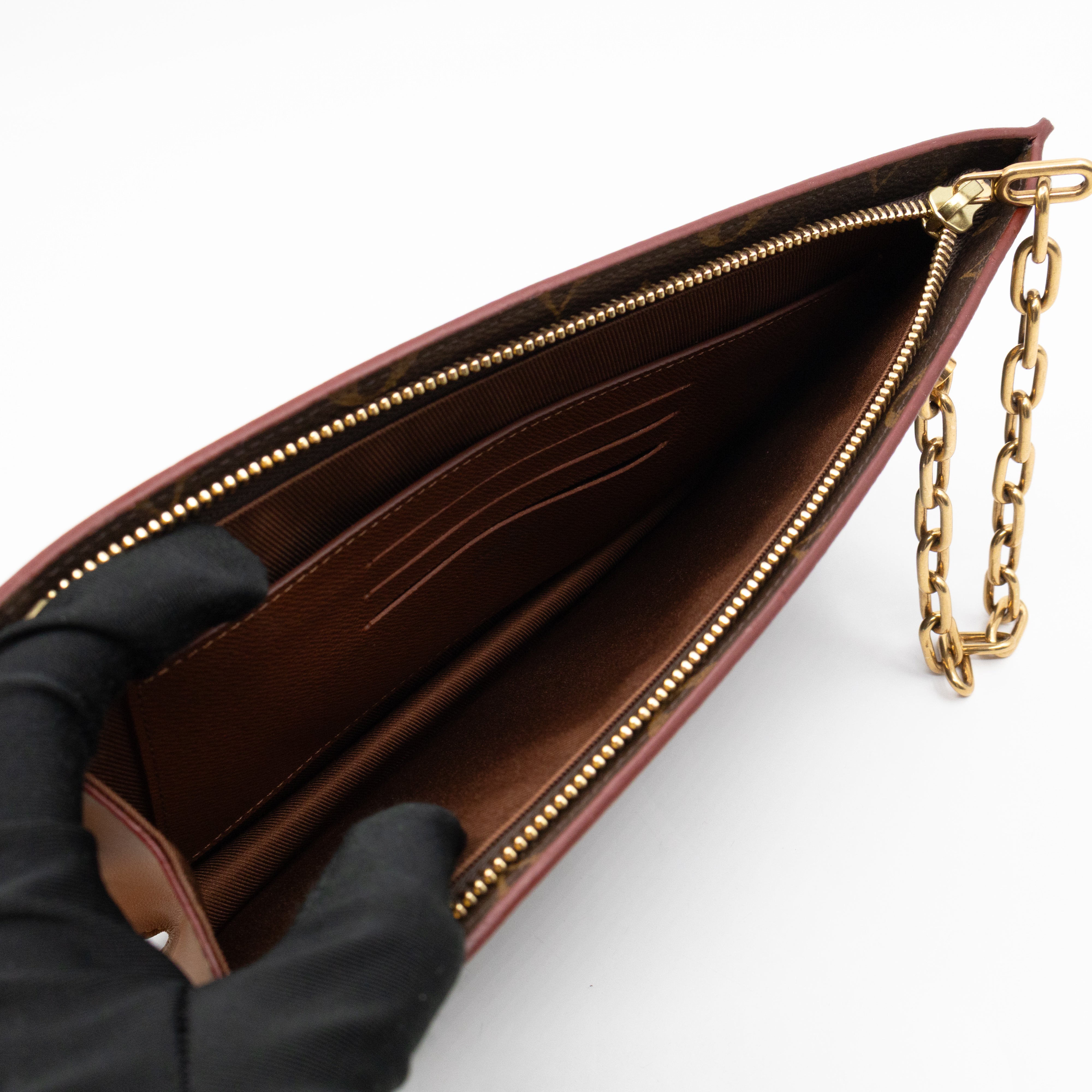 Legacy Chain Clutch Monogram