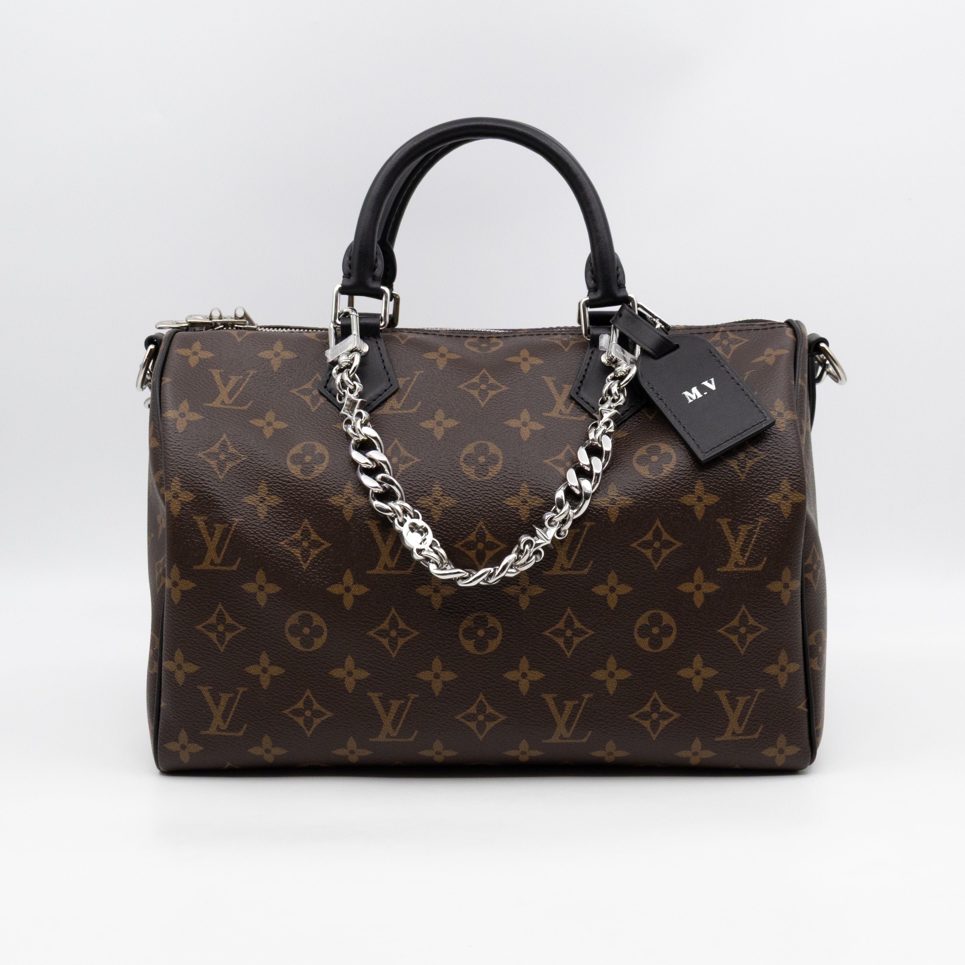 Speedy Soft 30 Dark Monogram