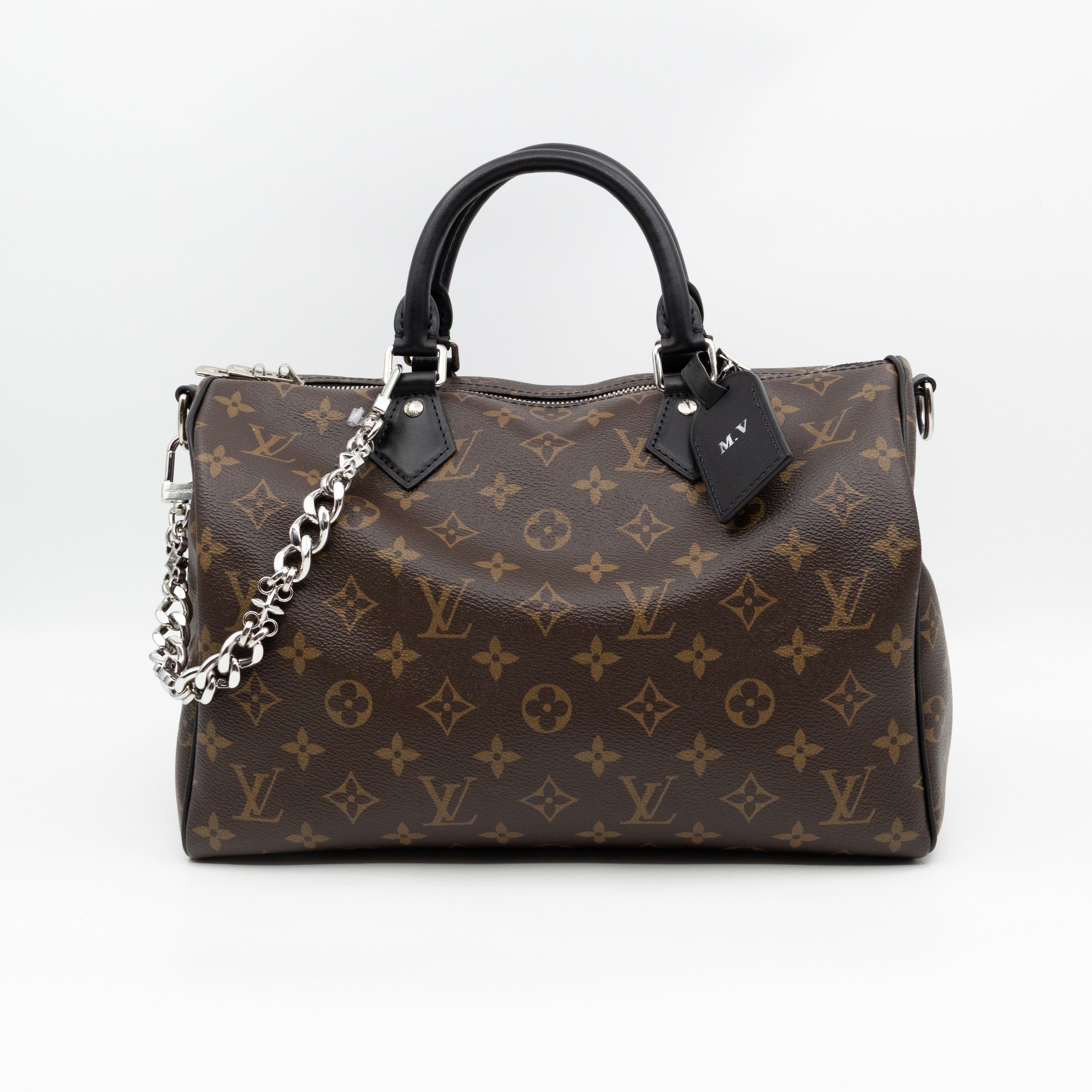 Speedy Soft 30 Dark Monogram