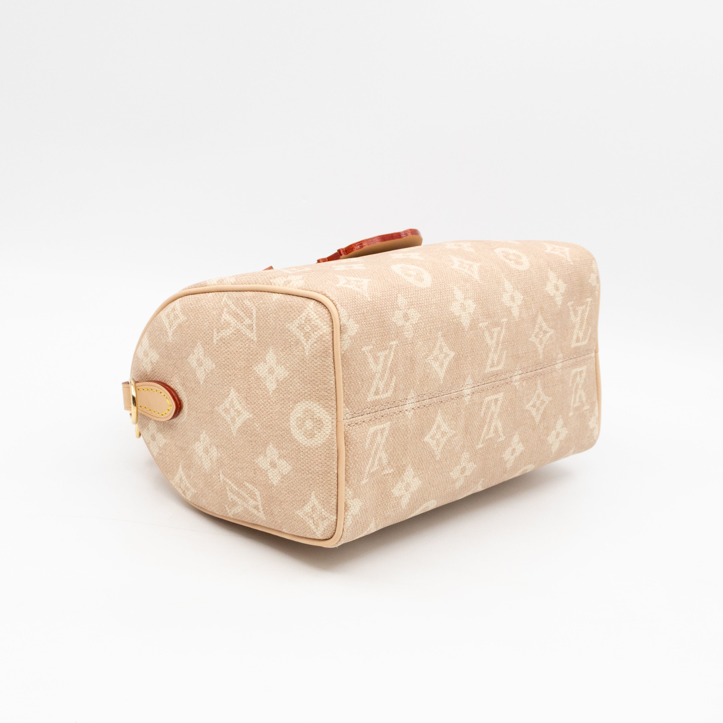 Speedy 20 Bandouliere Meowgram Canvas