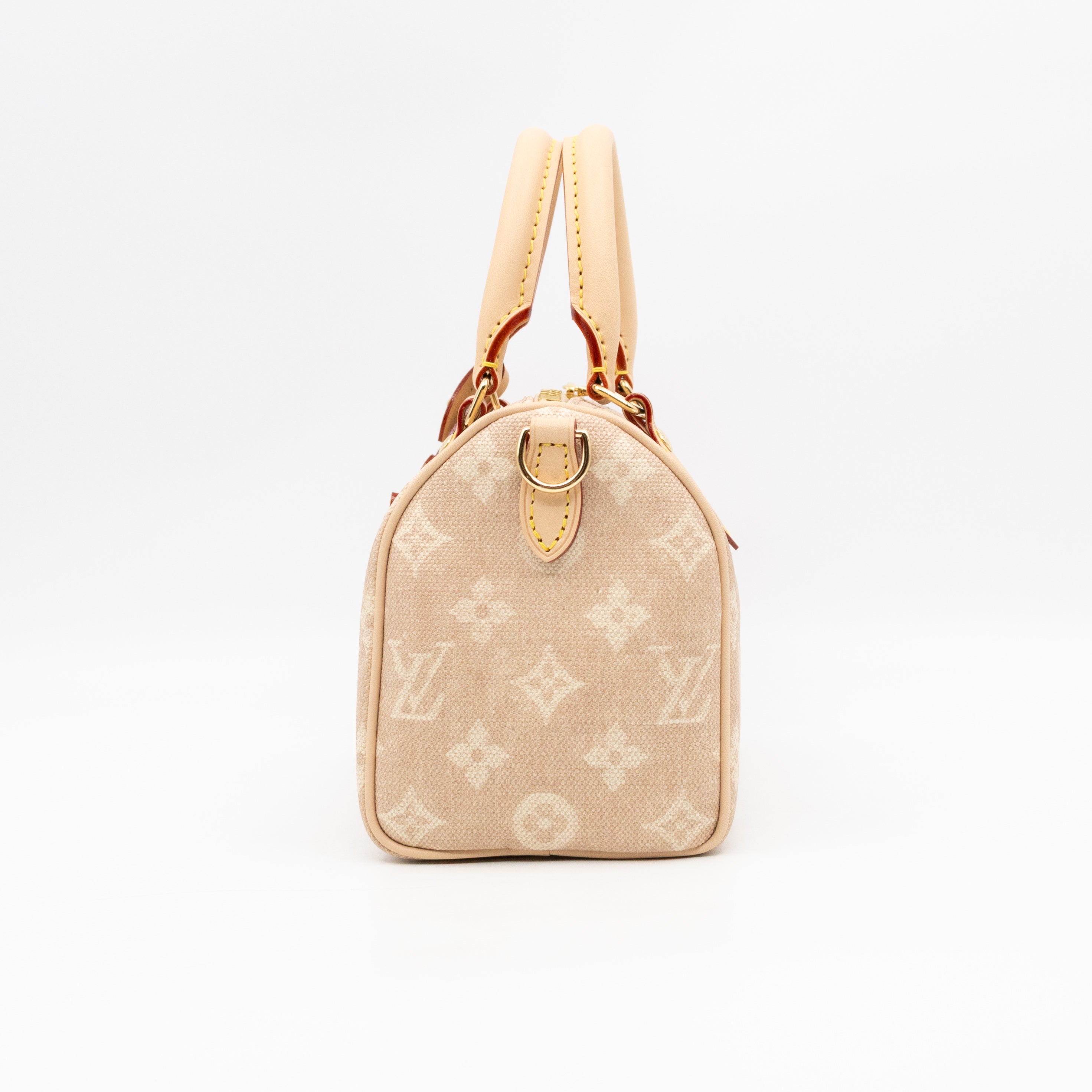 Speedy 20 Bandouliere Meowgram Canvas