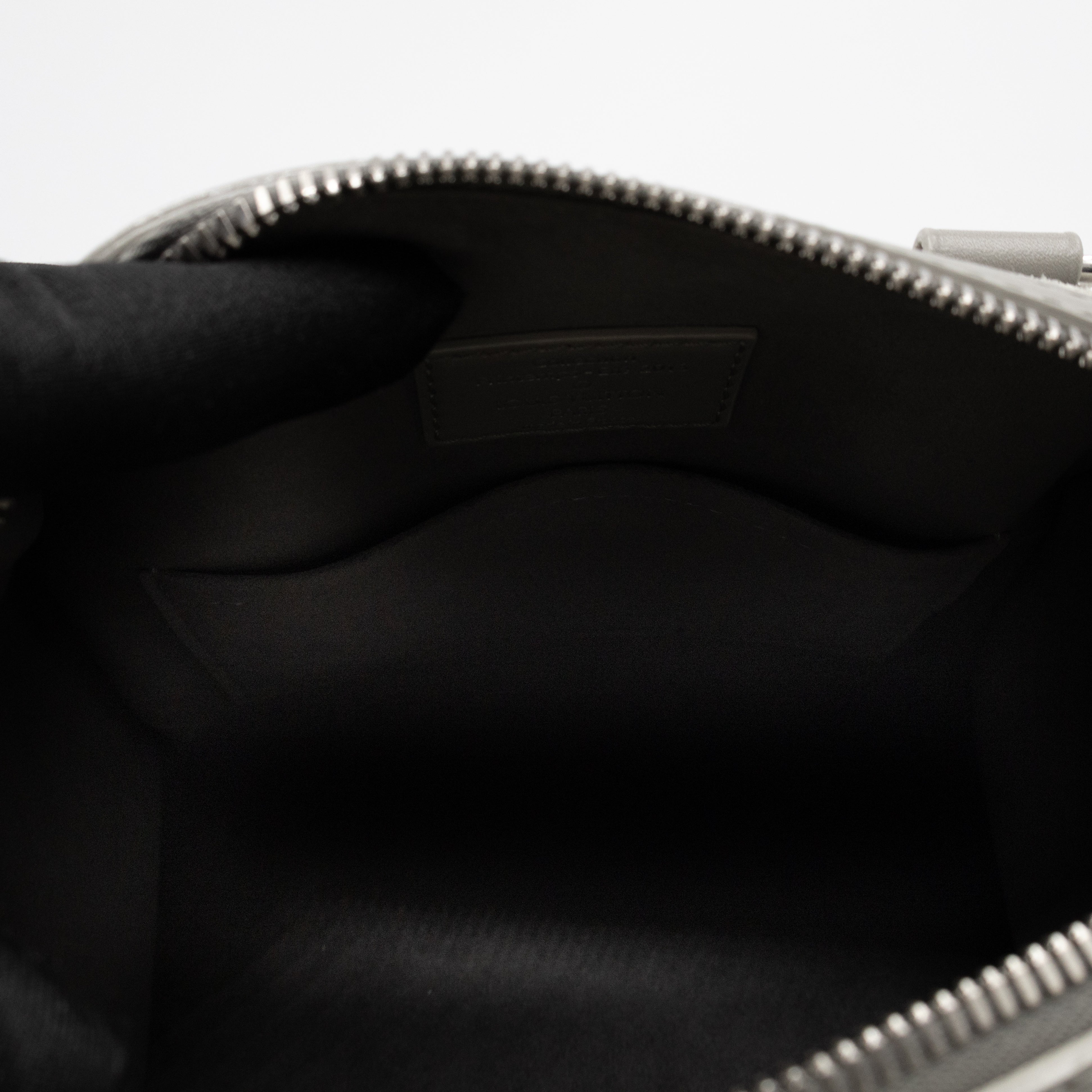 Illusion Speedy Cube PM Grey Suede Leather