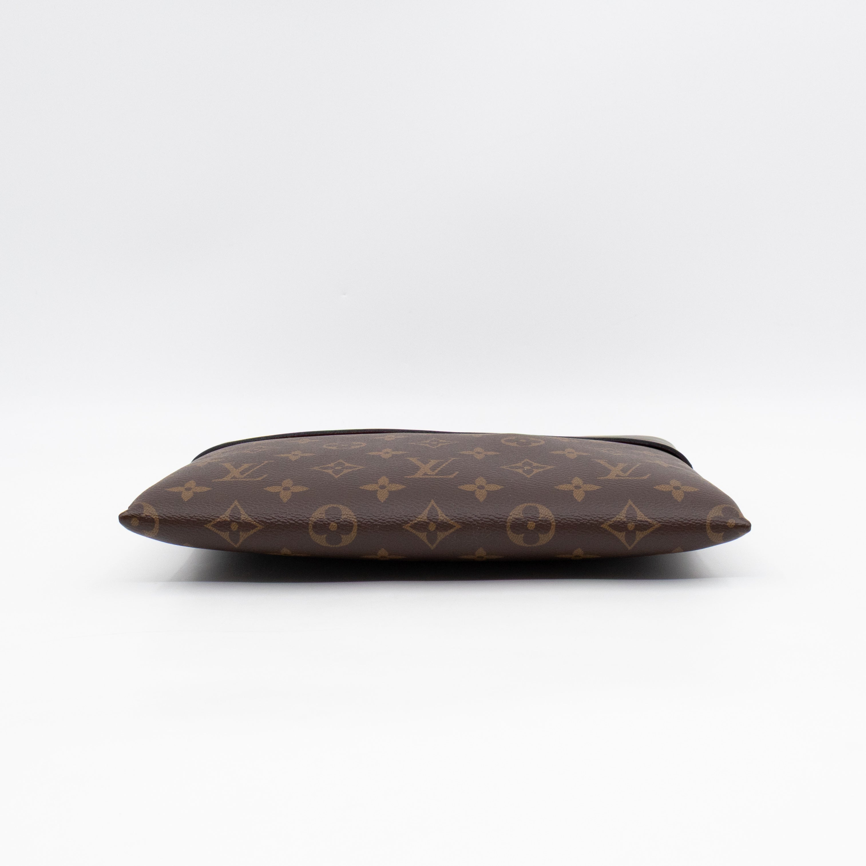 Tuileries Pochette Monogram Khaki Leather