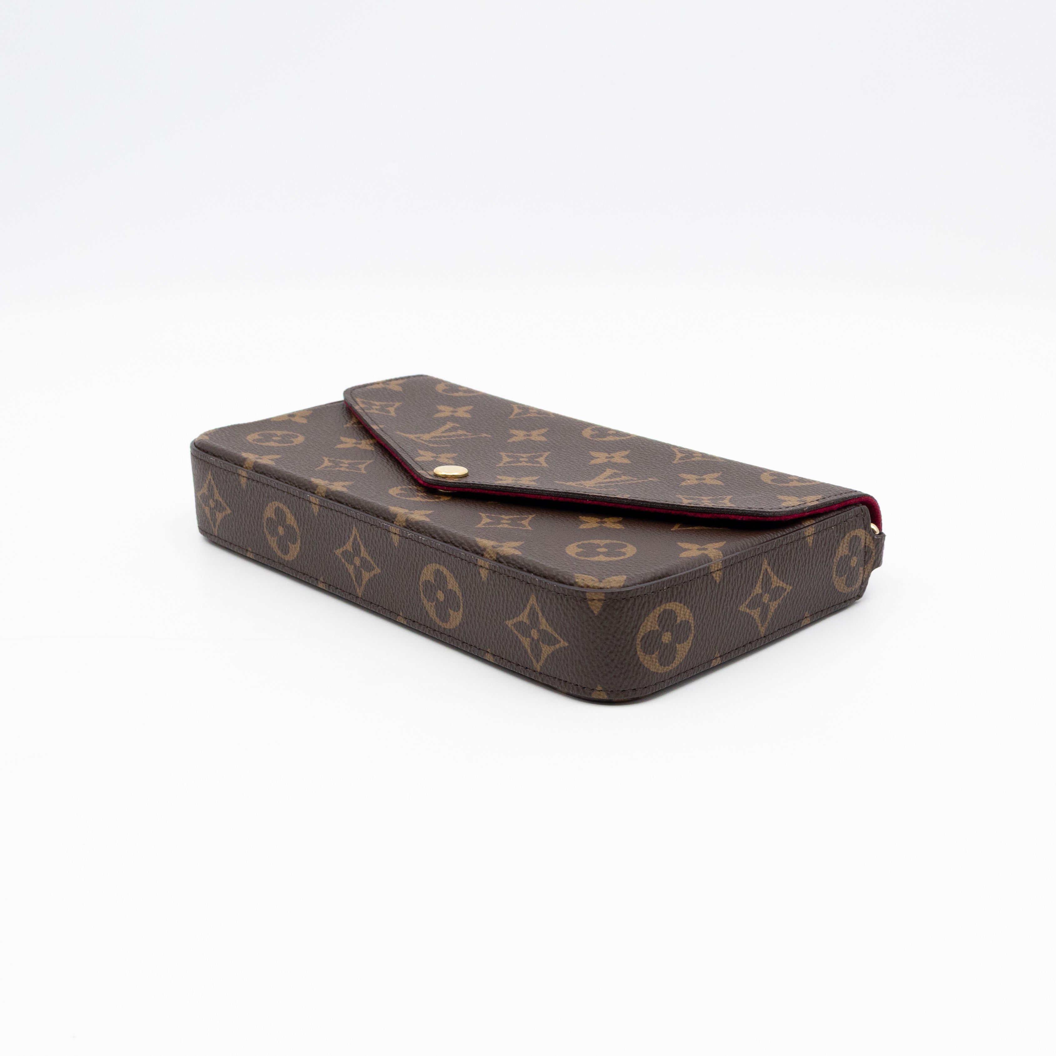 Pochette Felicie Monogram Fuchsia