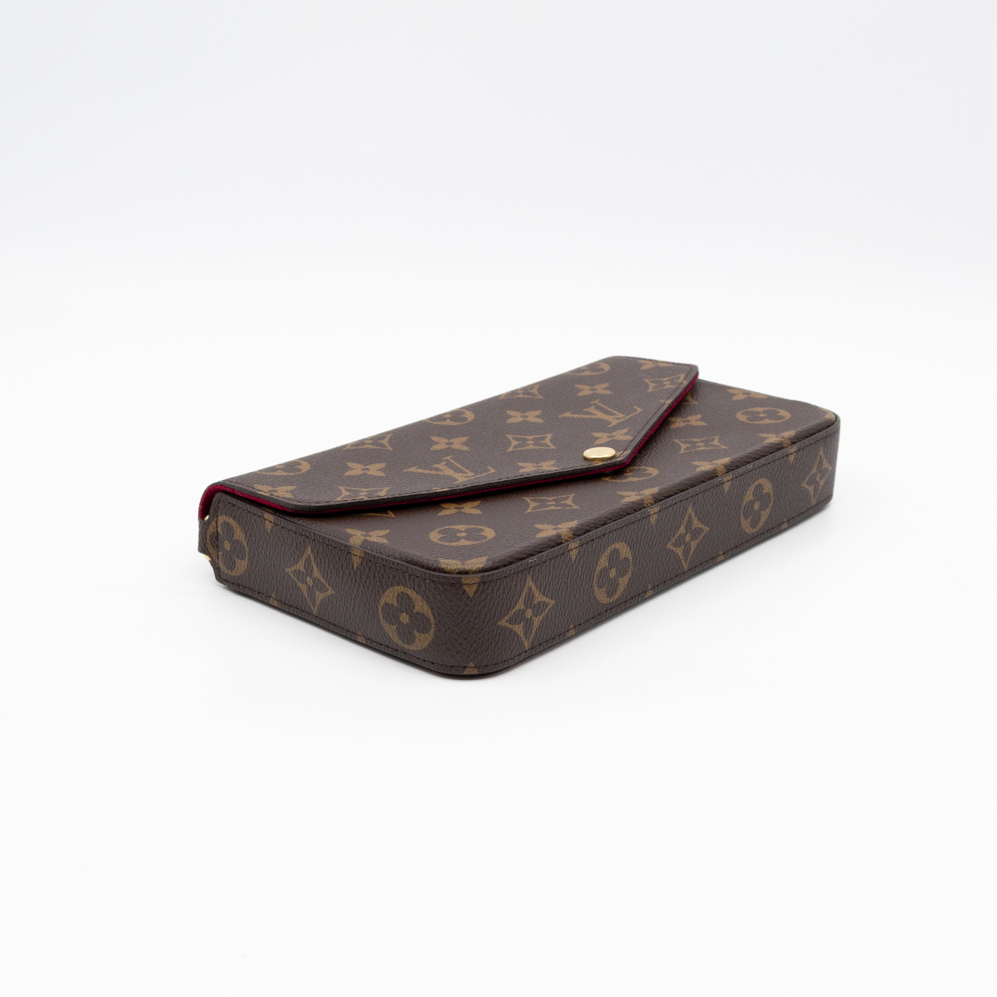 Pochette Felicie Monogram Fuchsia