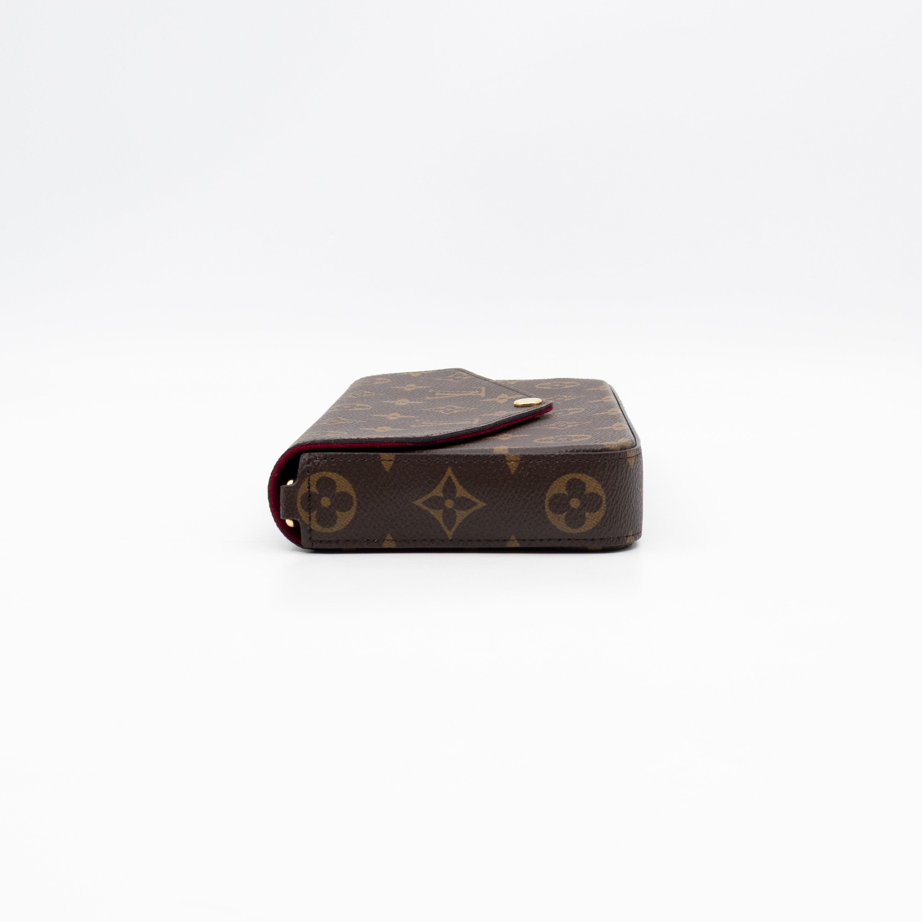 Pochette Felicie Monogram Fuchsia