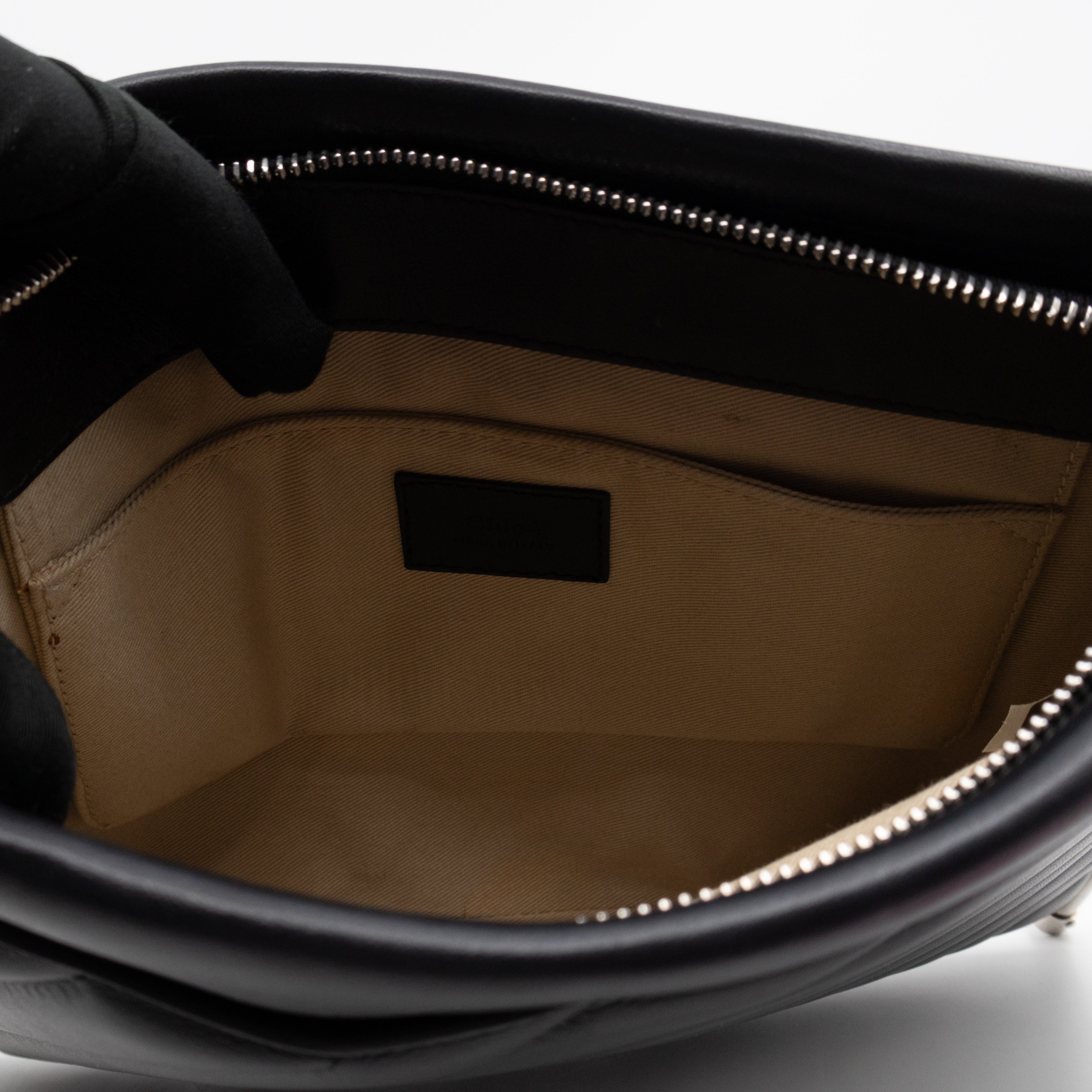 Roy Medium Crossbody Bag Black Leather