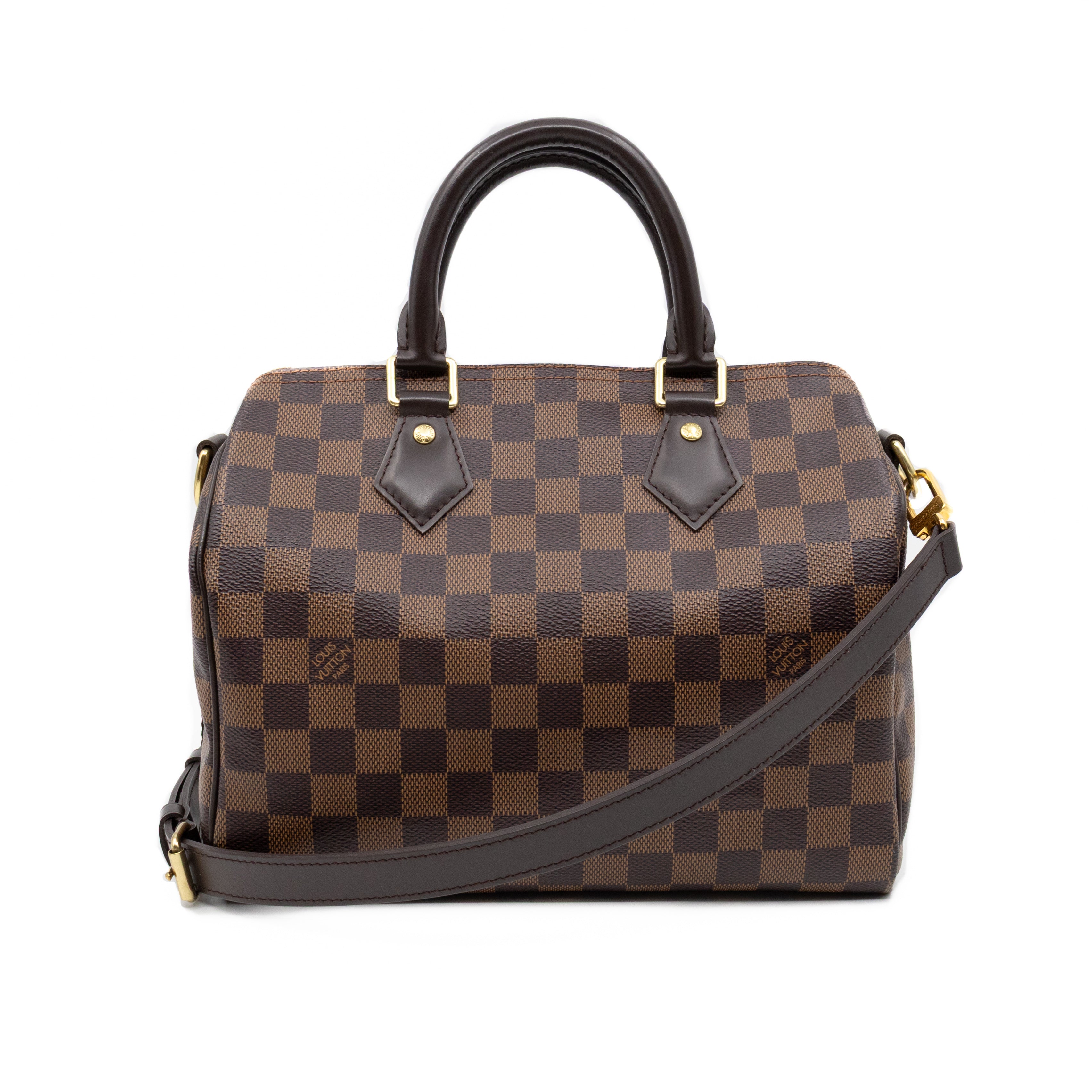 Speedy 25 Bandouliere Damier Ebene