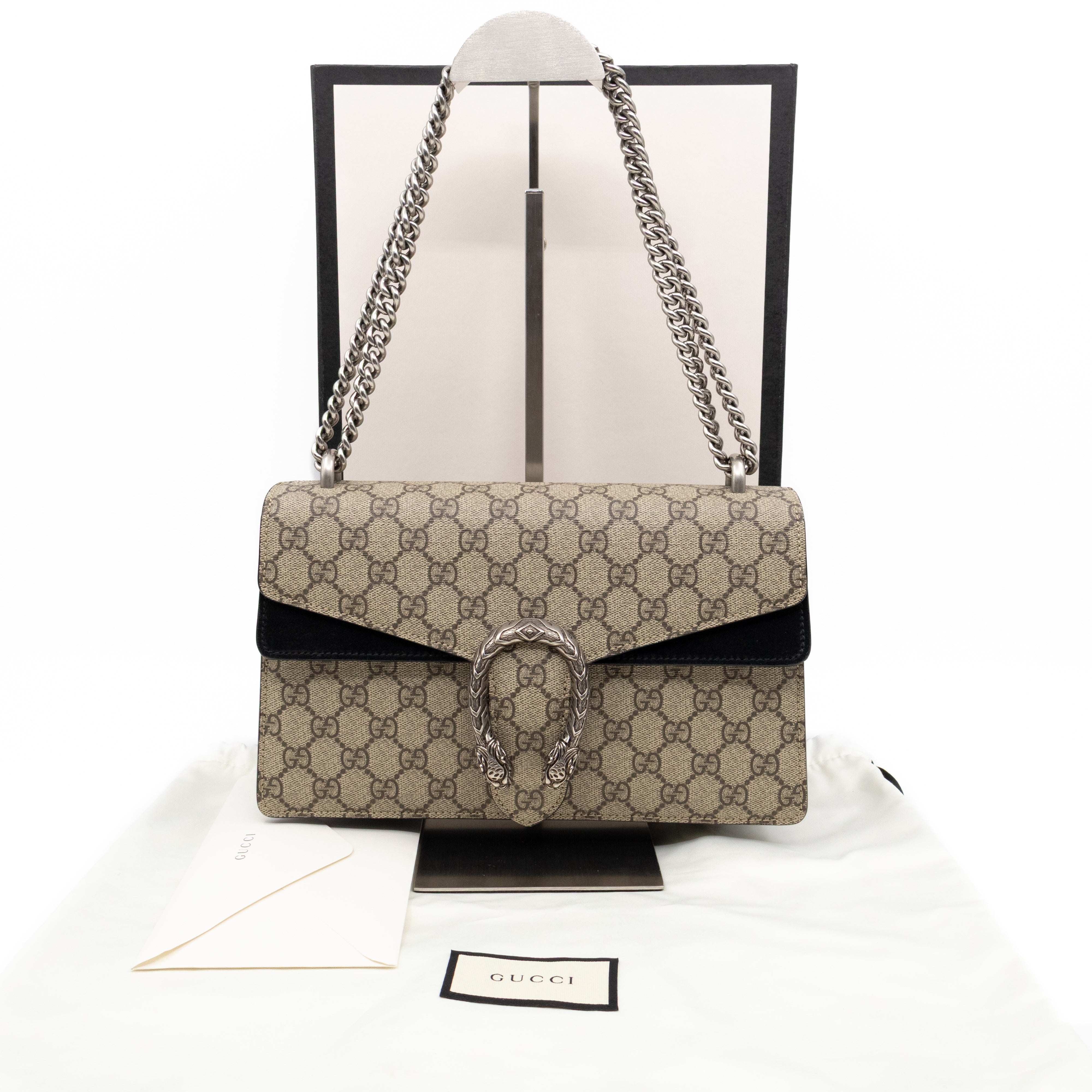 Dionysus Small GG Supreme Black