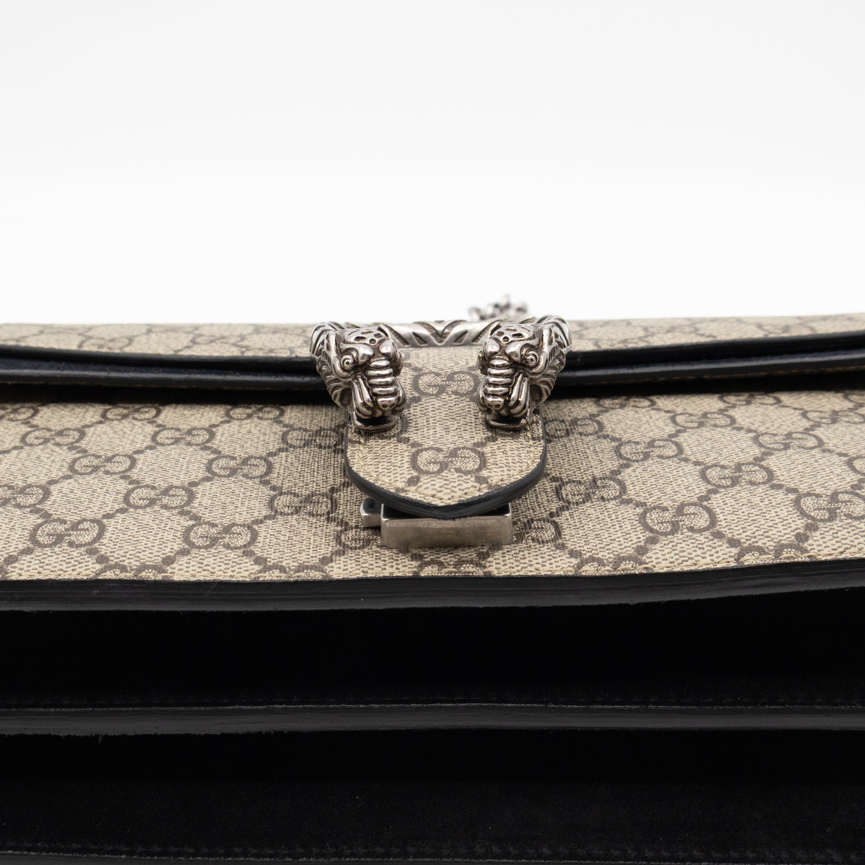 Dionysus Small GG Supreme Black